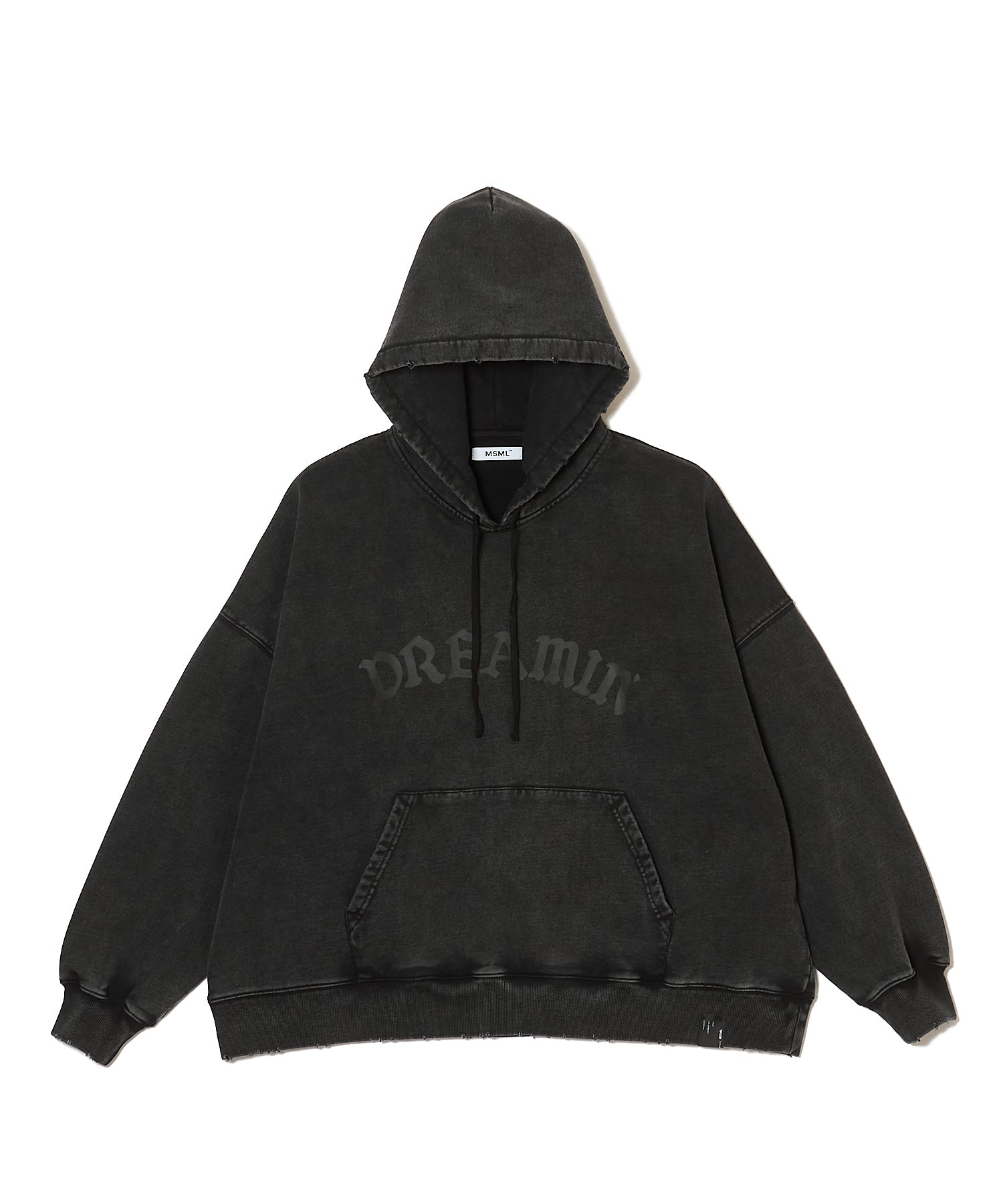 GARMENT DYE WIDE PULLOVER HOODIE
