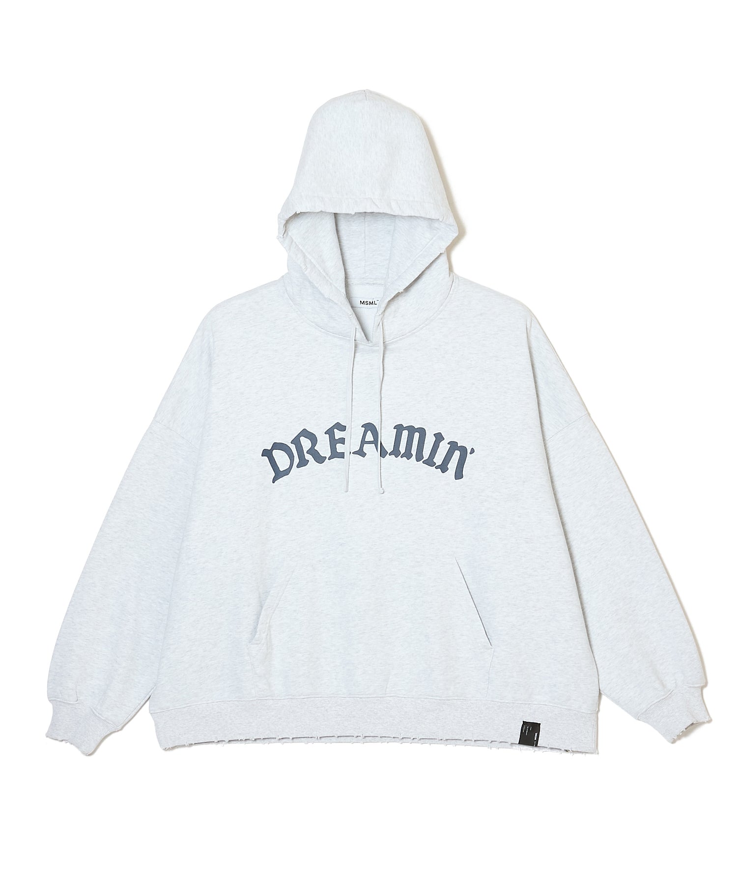 GARMENT DYE WIDE PULLOVER HOODIE
