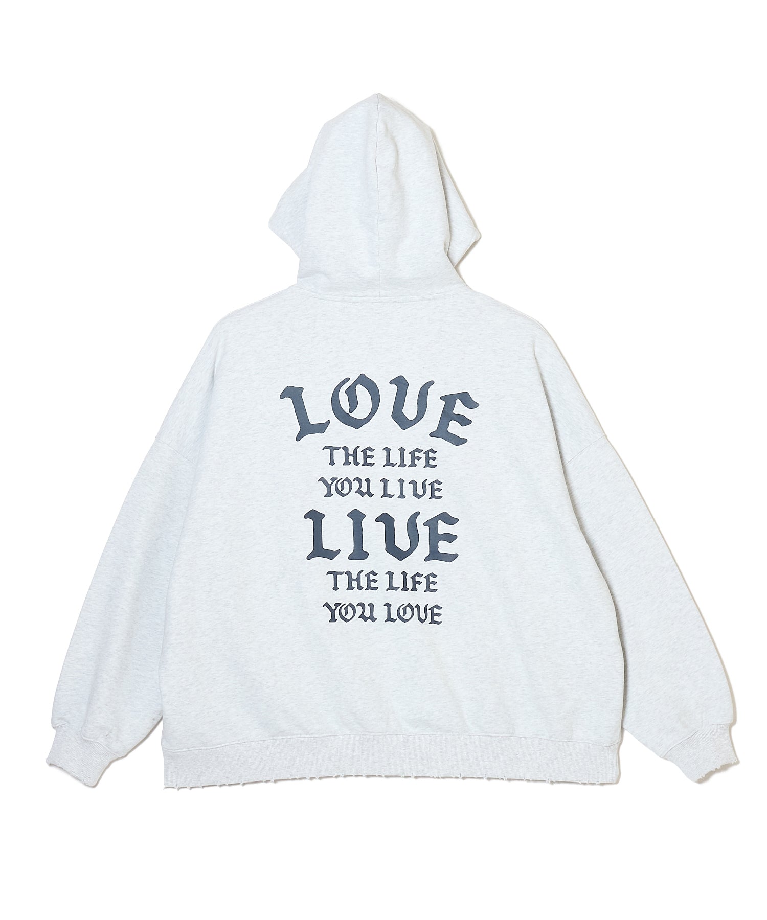 GARMENT DYE WIDE PULLOVER HOODIE