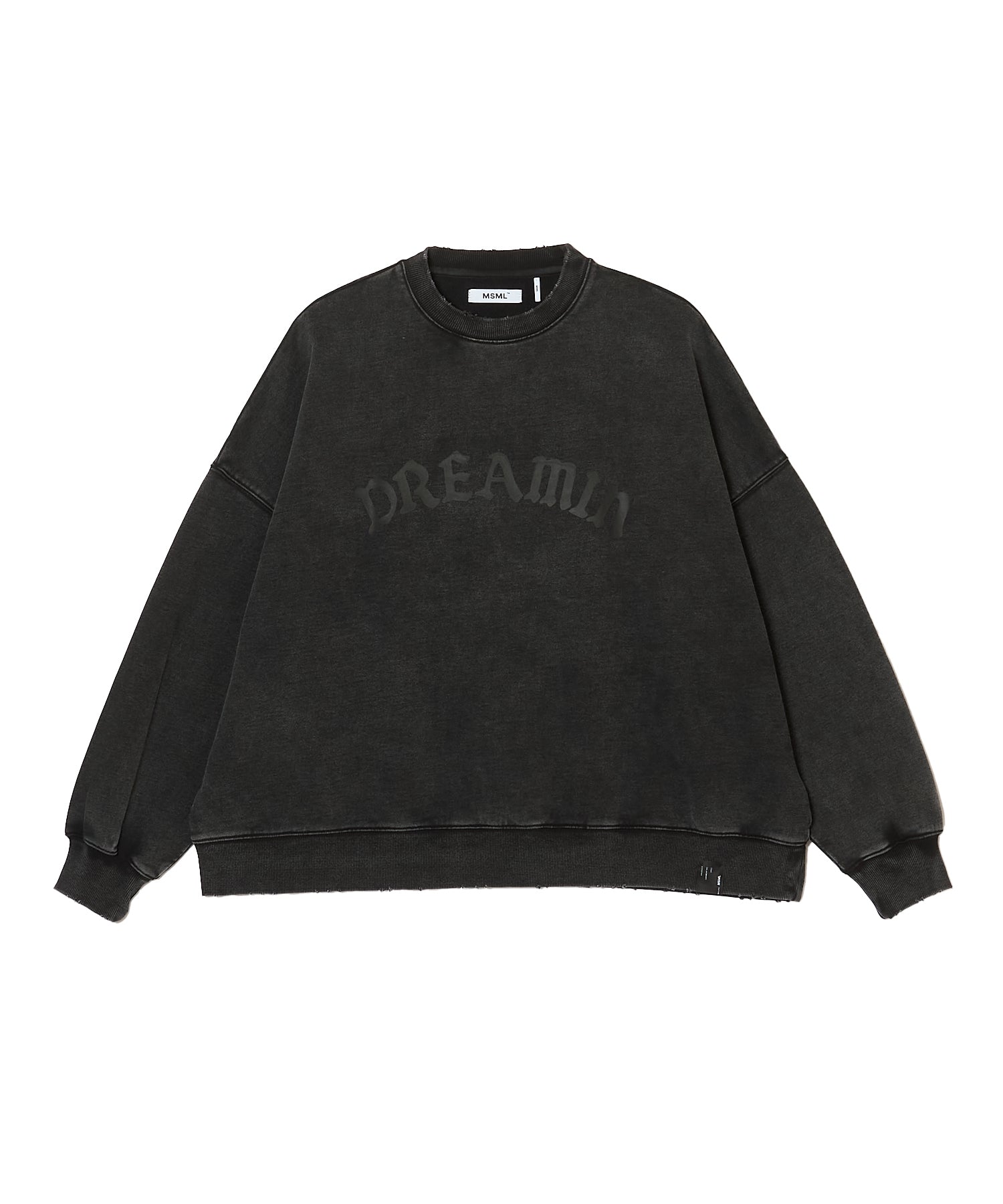 GARMENT DYE WIDE CREWNECK SWEAT