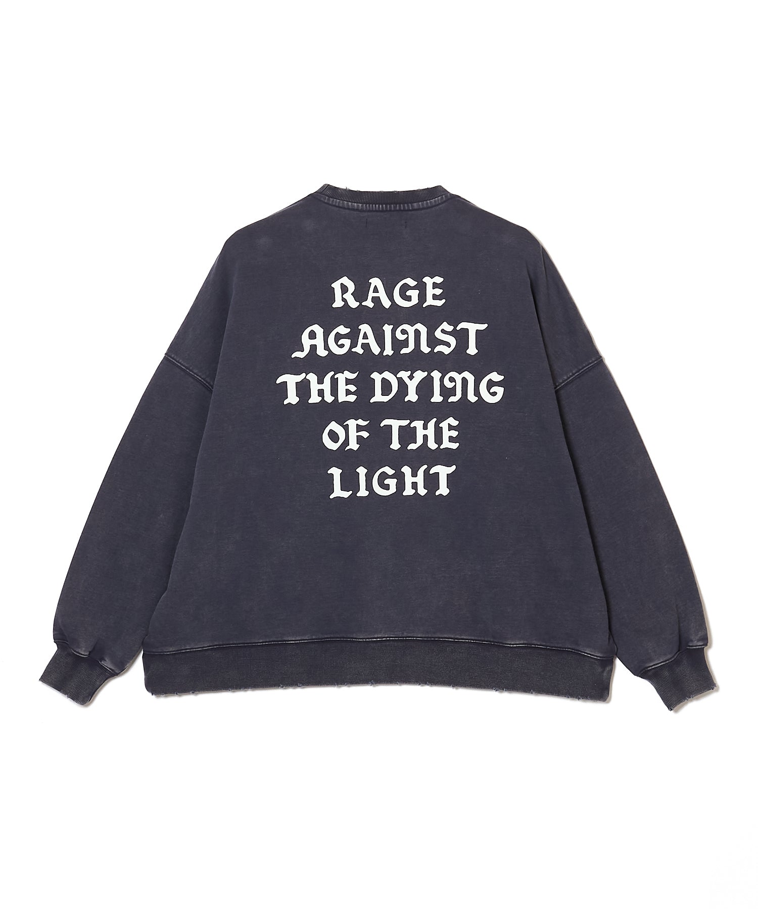 GARMENT DYE WIDE CREWNECK SWEAT