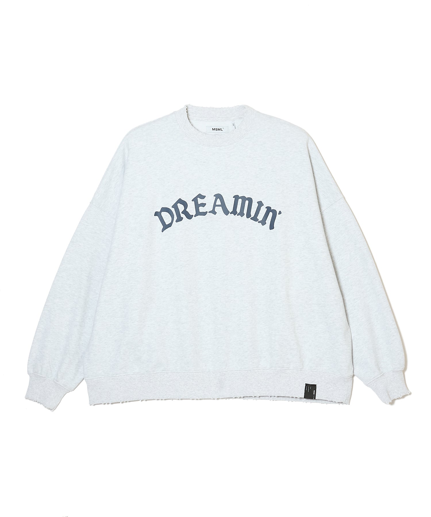 GARMENT DYE WIDE CREWNECK SWEAT