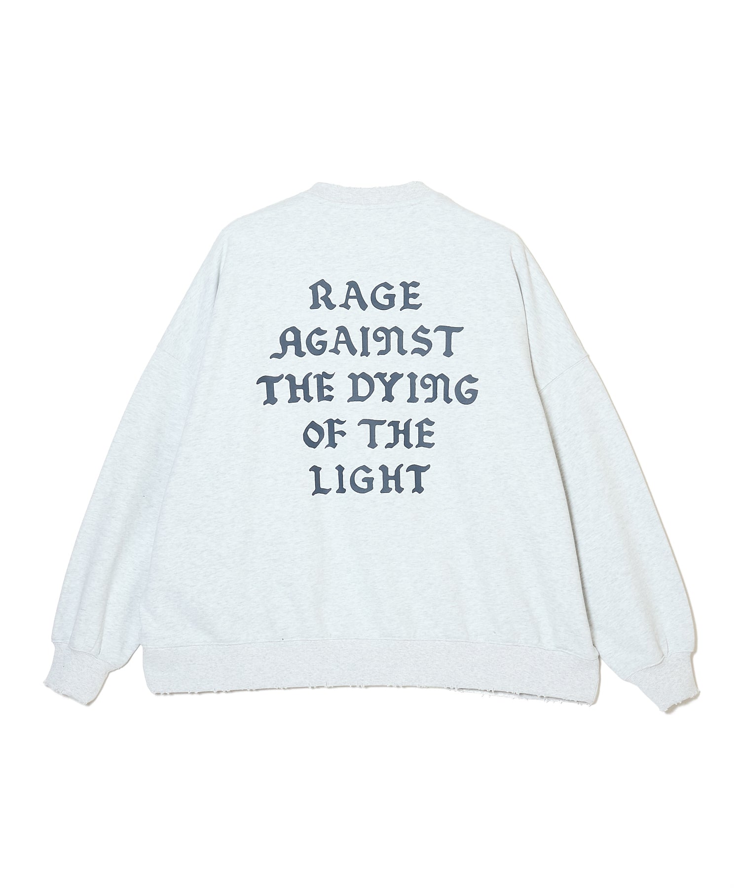 GARMENT DYE WIDE CREWNECK SWEAT