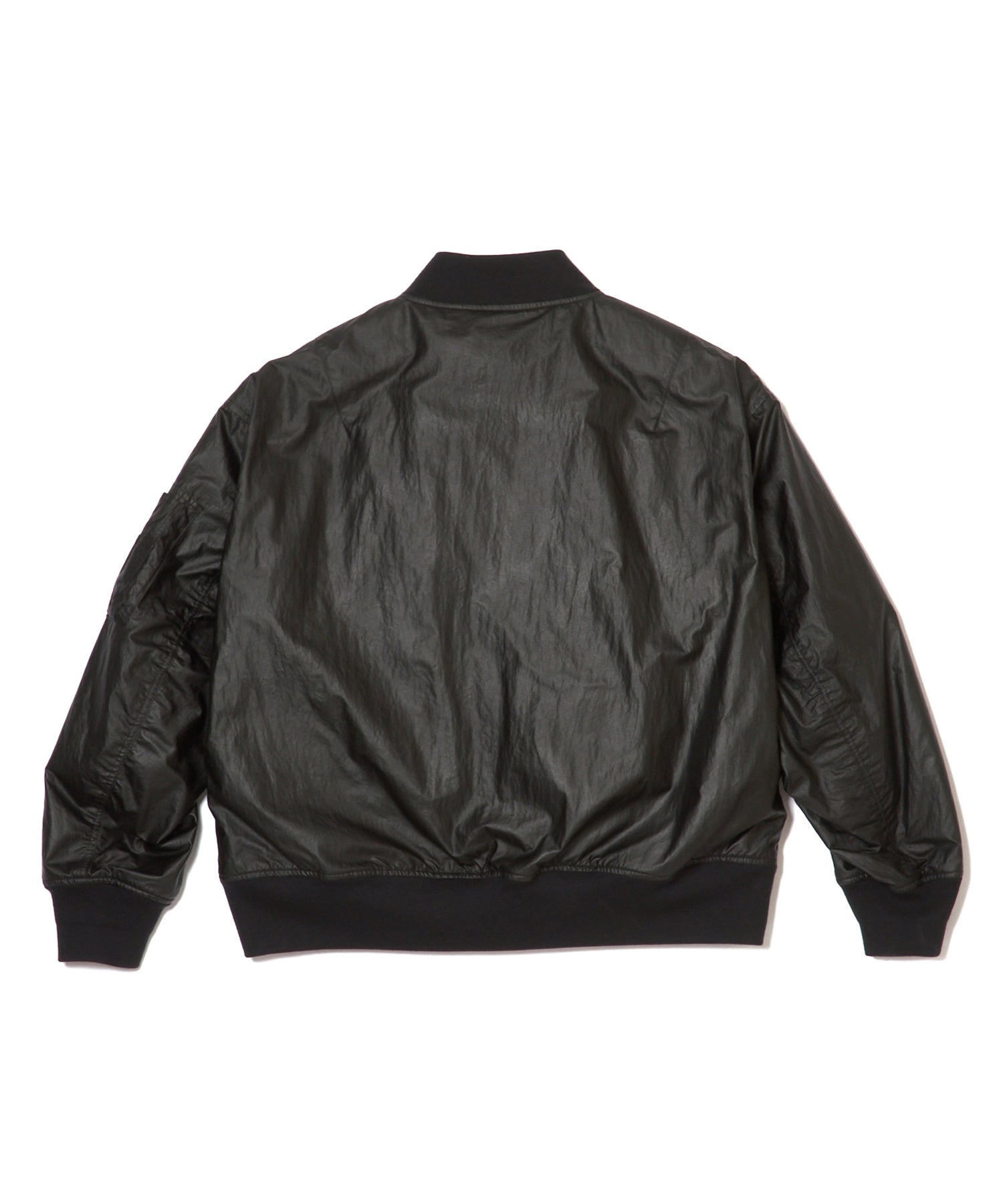 GLOSSY MA-1 JACKET