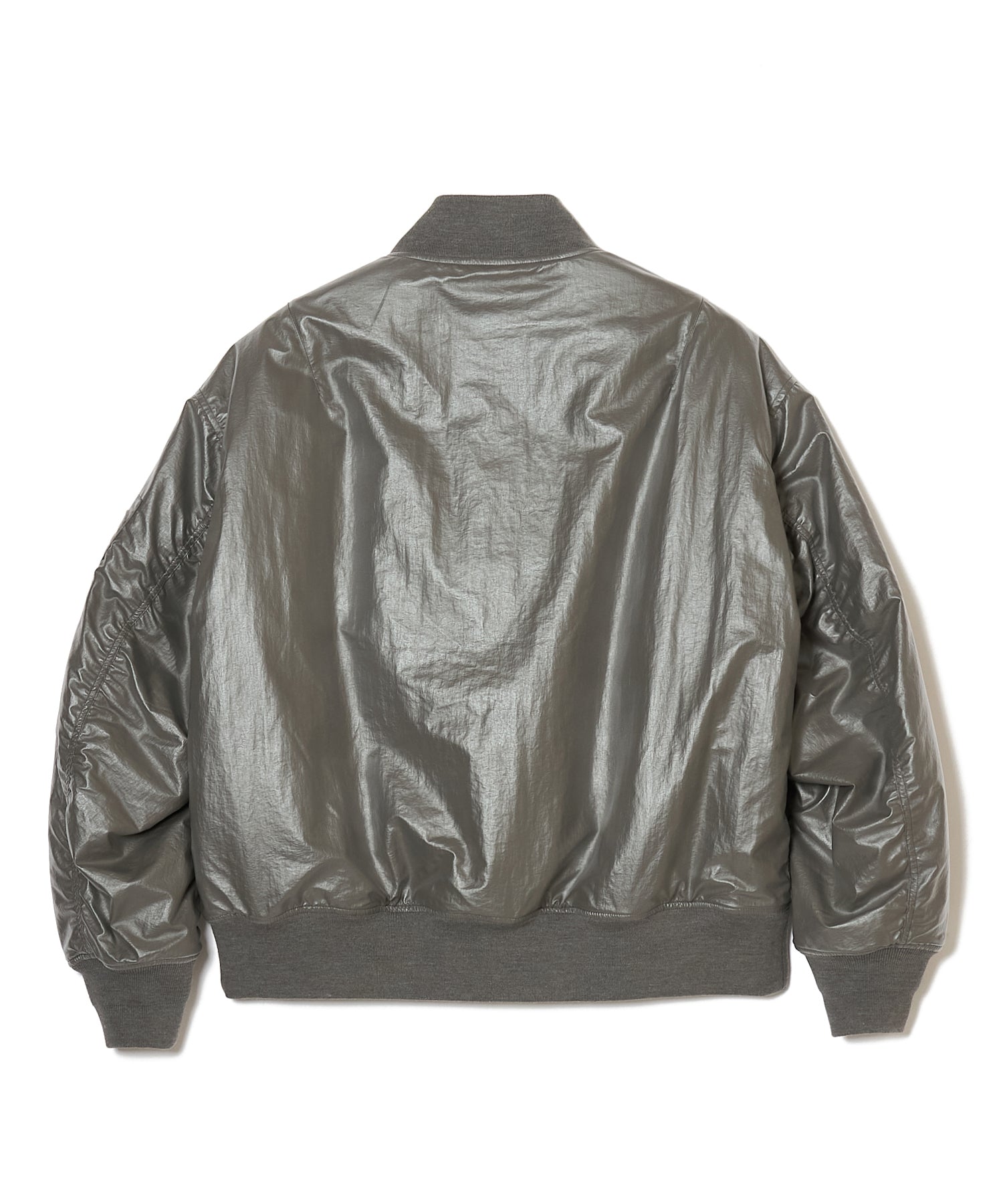 GLOSSY MA-1 JACKET