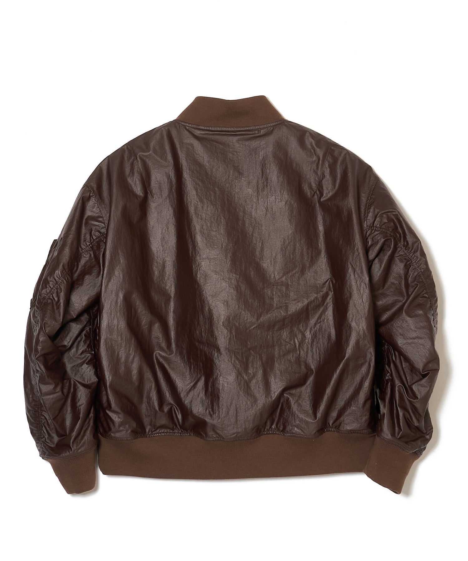 GLOSSY MA-1 JACKET