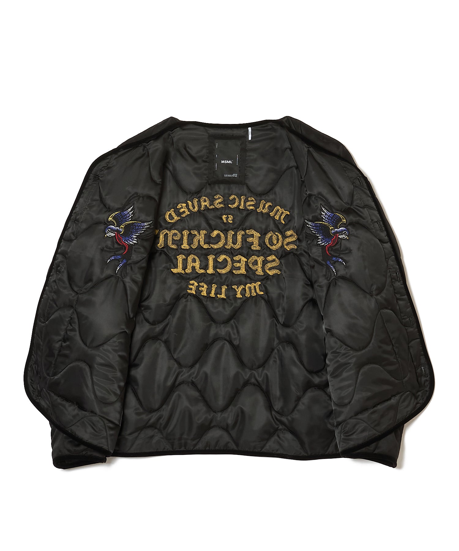 EMBROIDERY QUILTED JACKET