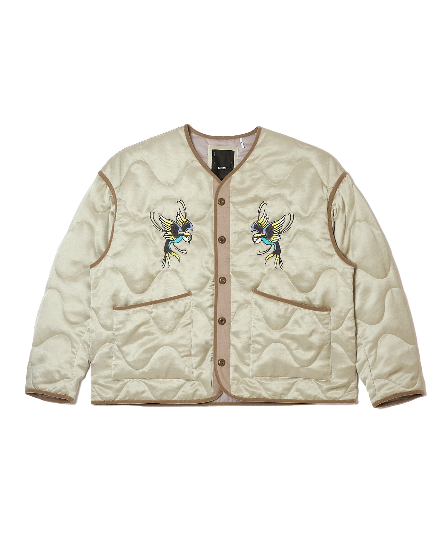 EMBROIDERY QUILTED JACKET