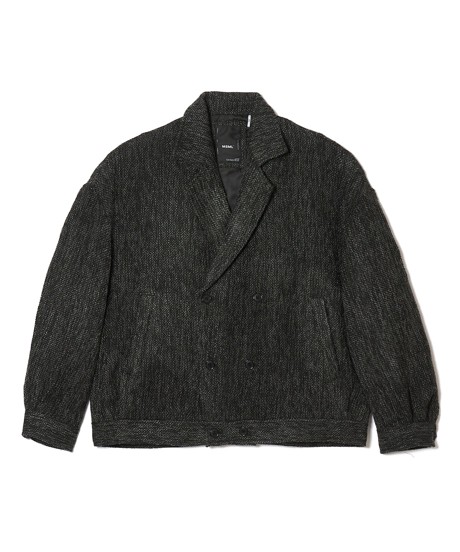 DOUBLE BREASTED OVER SHORT COAT