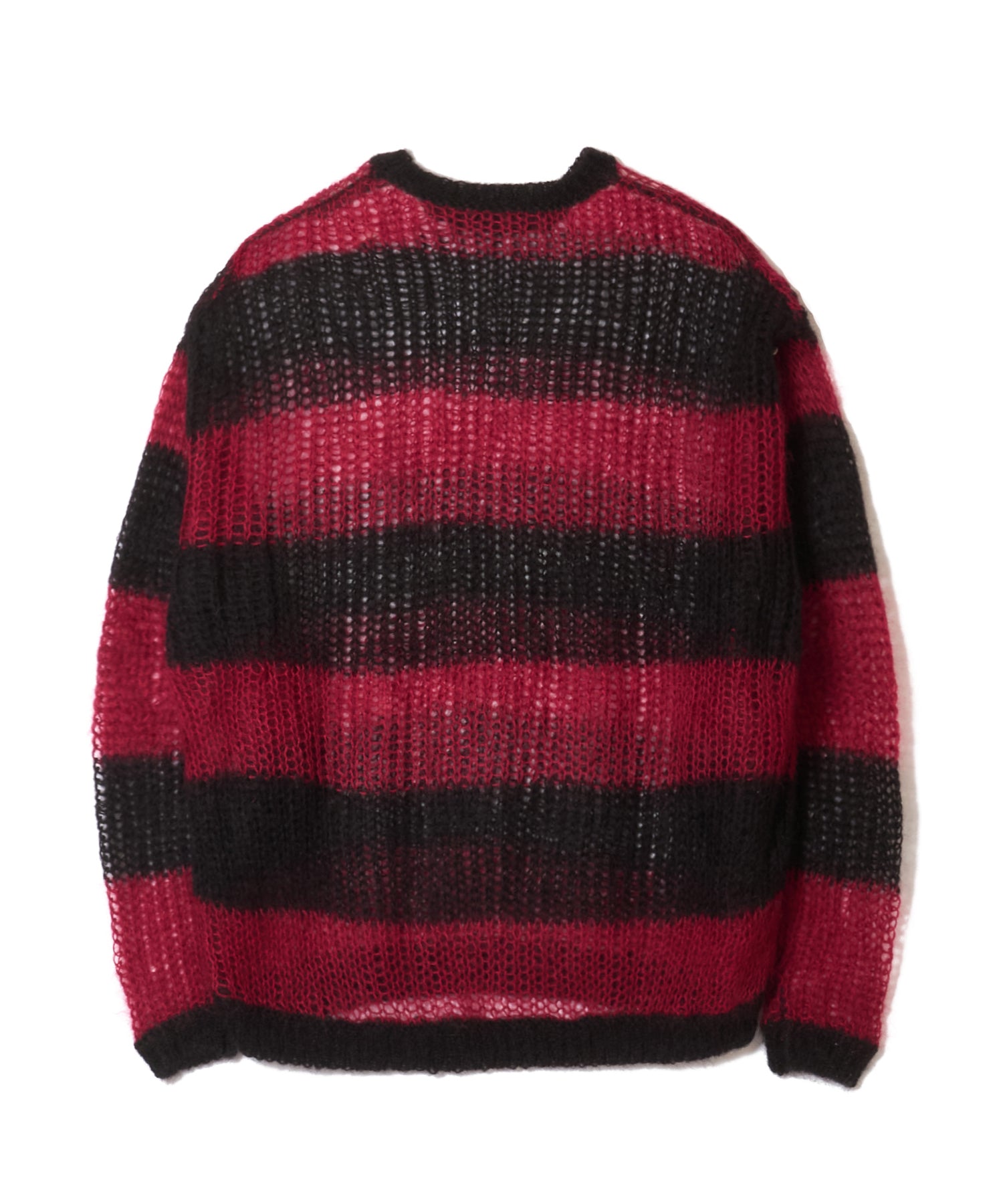 MOHAIR BORDER KNIT