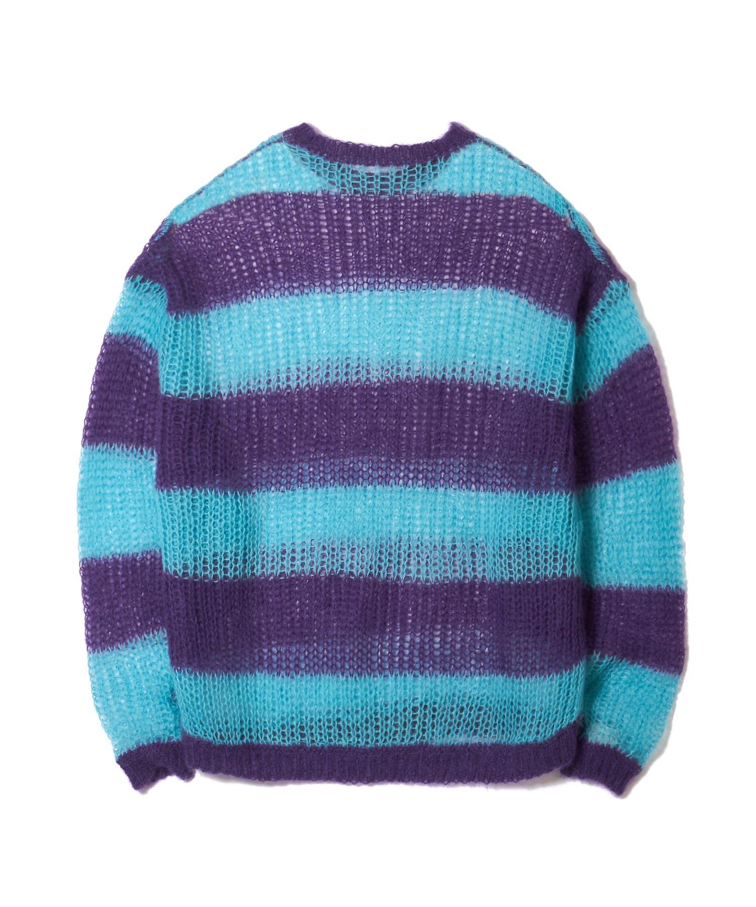 MOHAIR BORDER KNIT