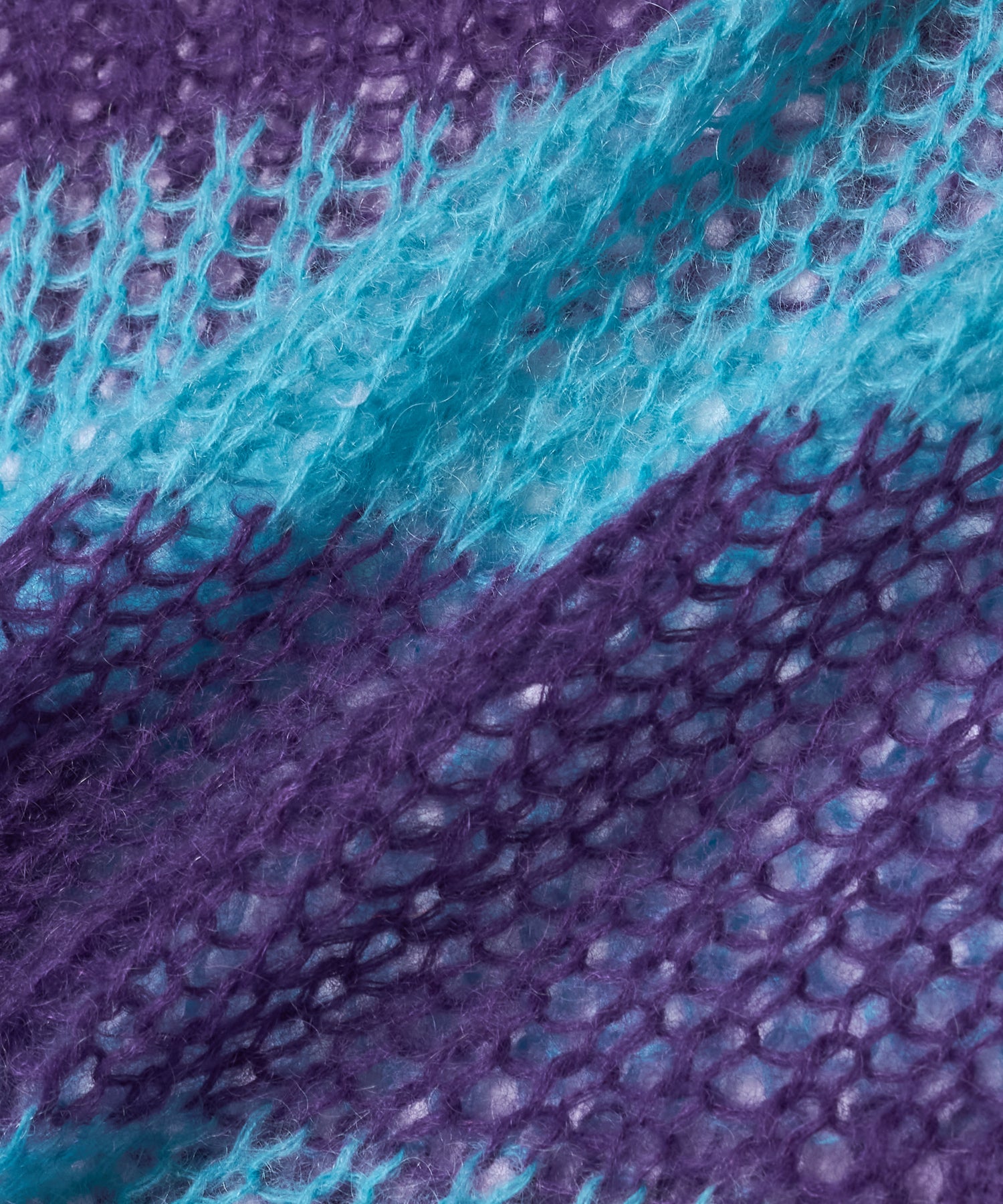 MOHAIR BORDER KNIT