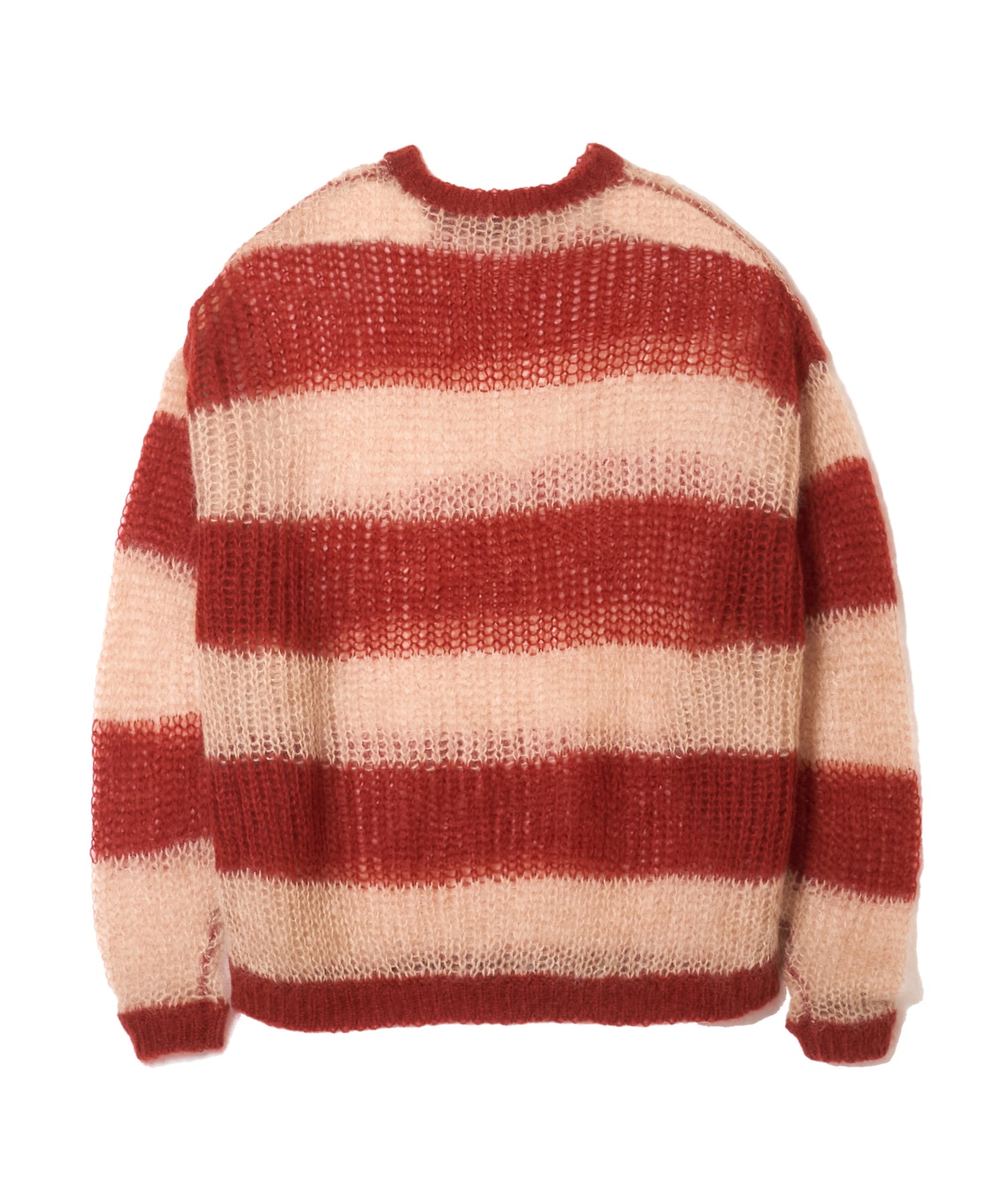 MOHAIR BORDER KNIT