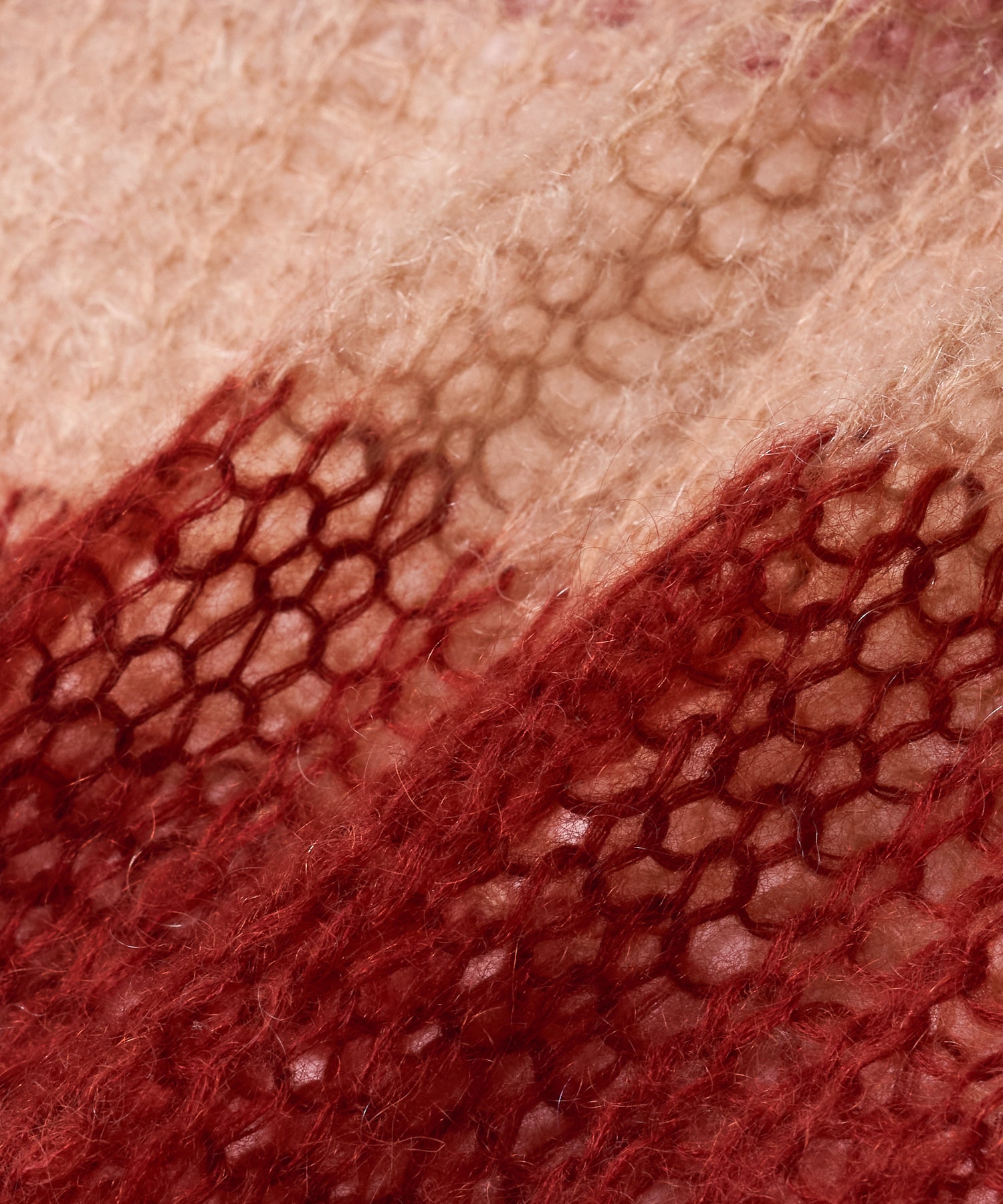 MOHAIR BORDER KNIT