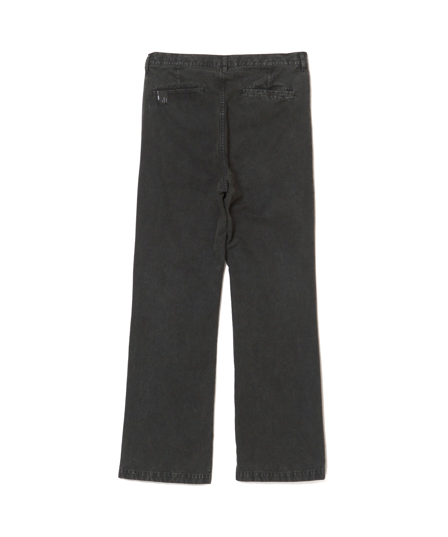 GARMENT DYE FLARE PANTS