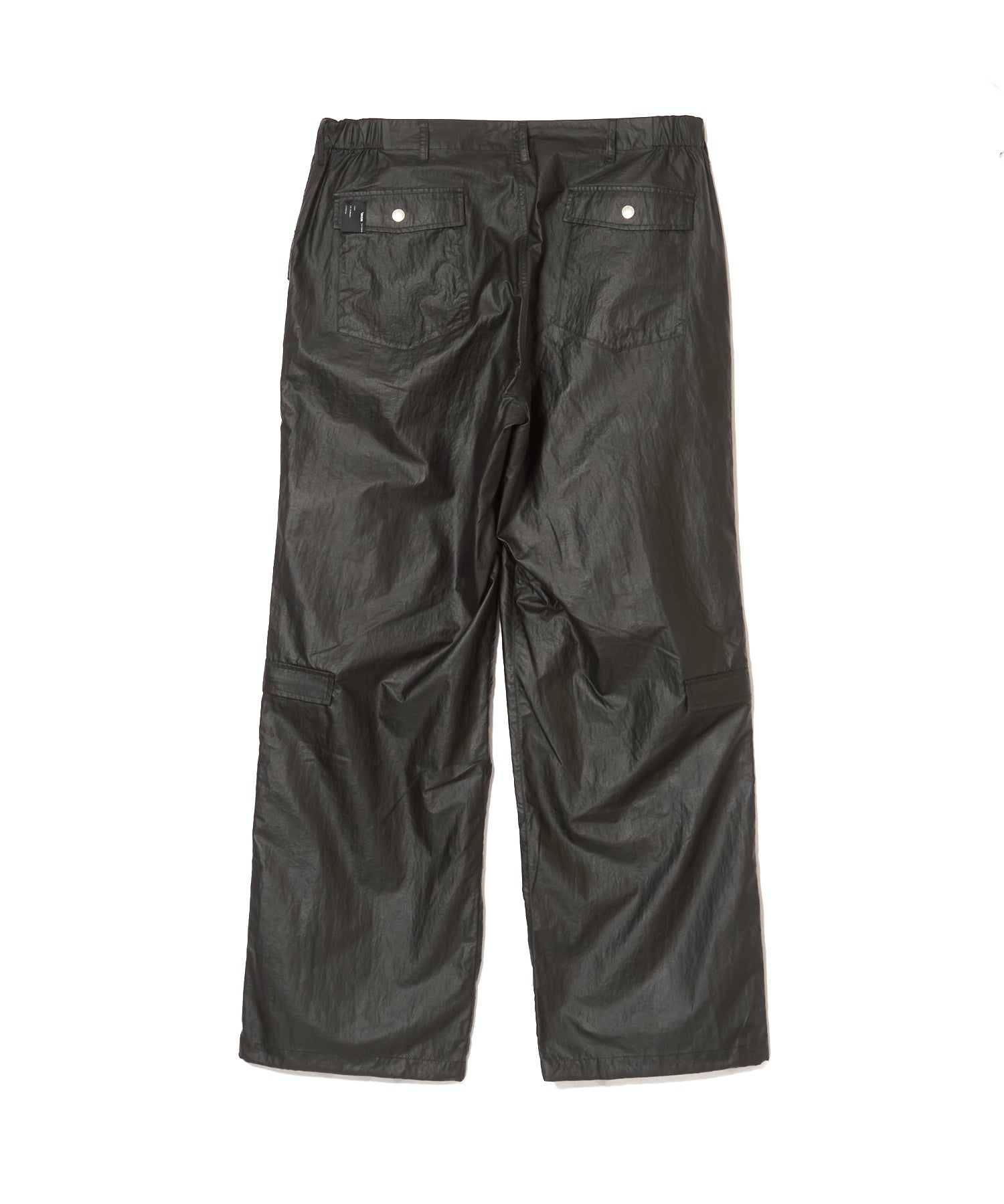 GLOSSY CARGO PANTS