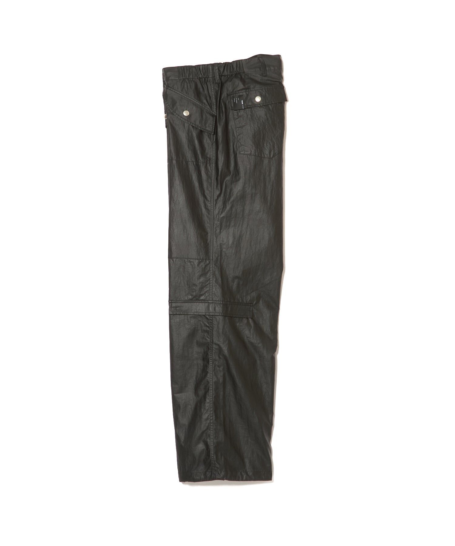 GLOSSY CARGO PANTS