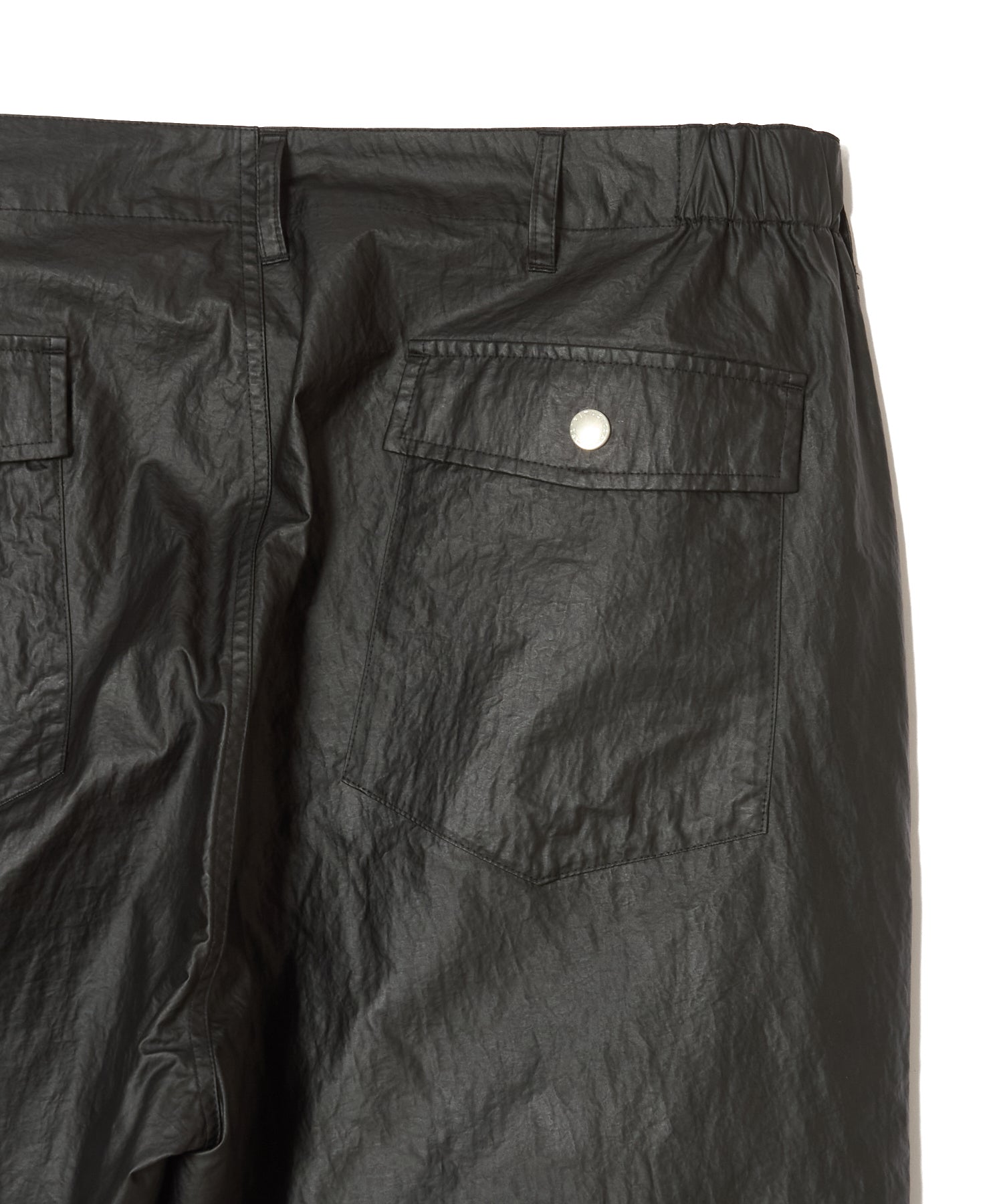 GLOSSY CARGO PANTS