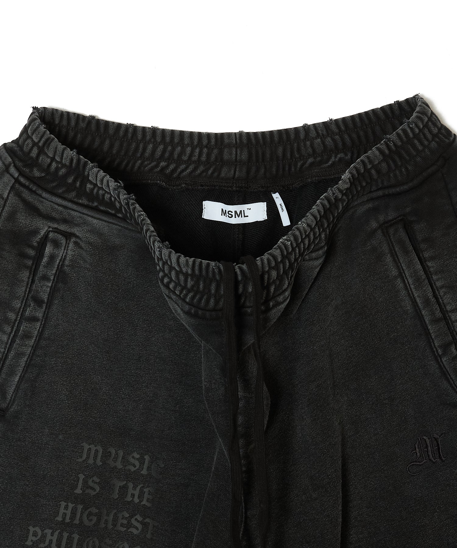 VINTAGE GARMENT DYE M HIGH SWEAT PANTS