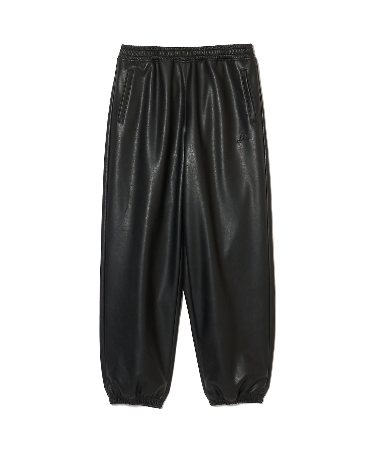 FAKE LEATHER EASY PANTS