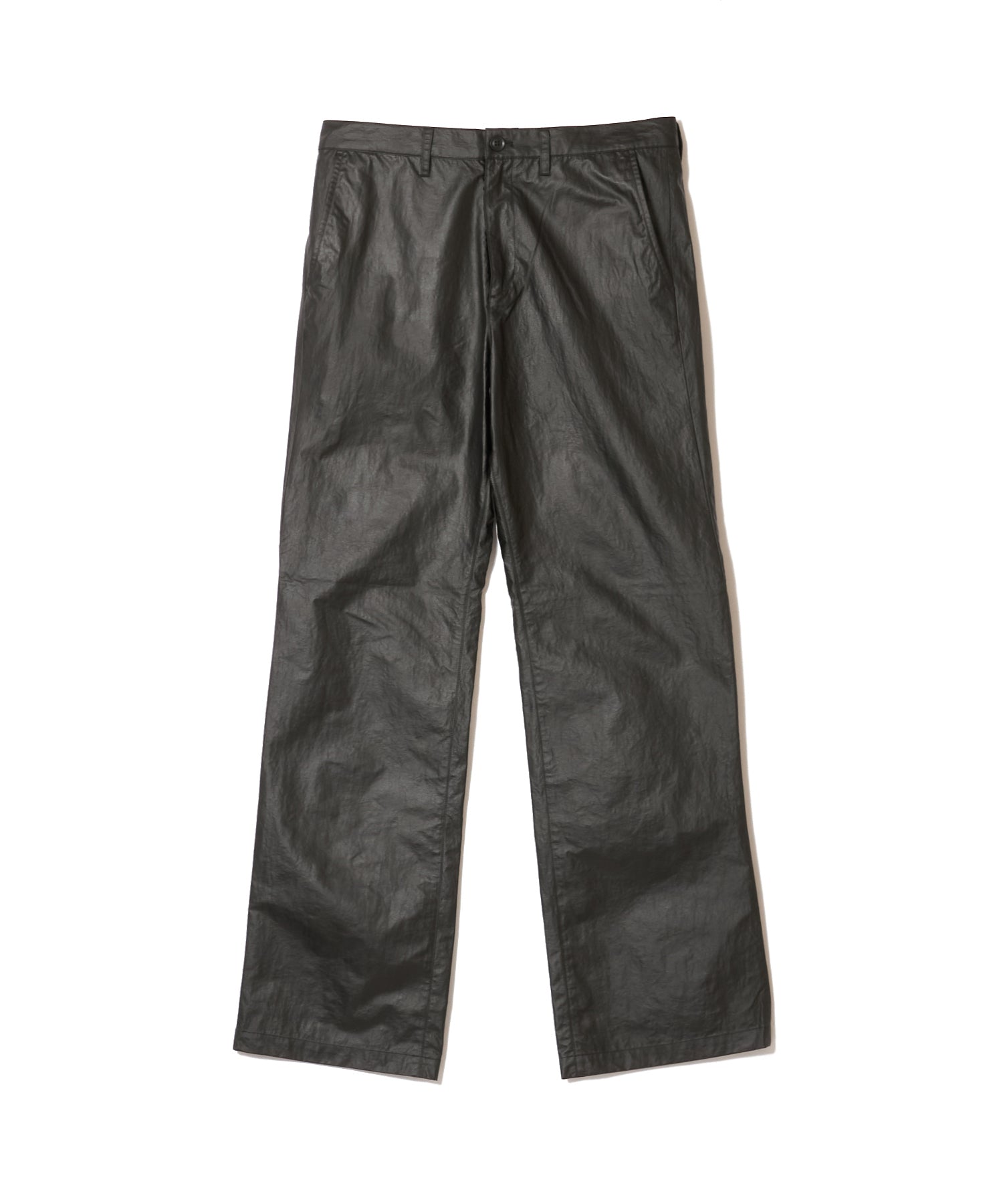 GLOSSY FLARE PANTS