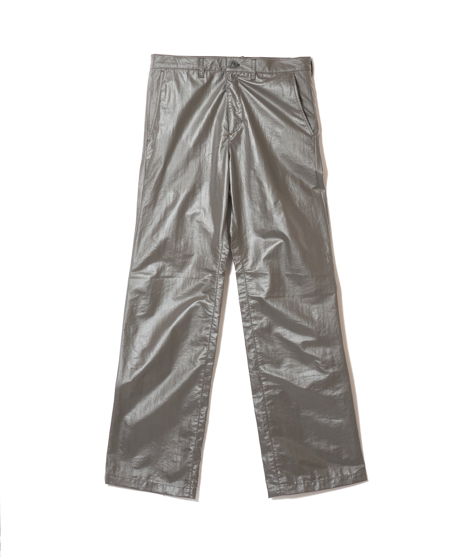 GLOSSY FLARE PANTS