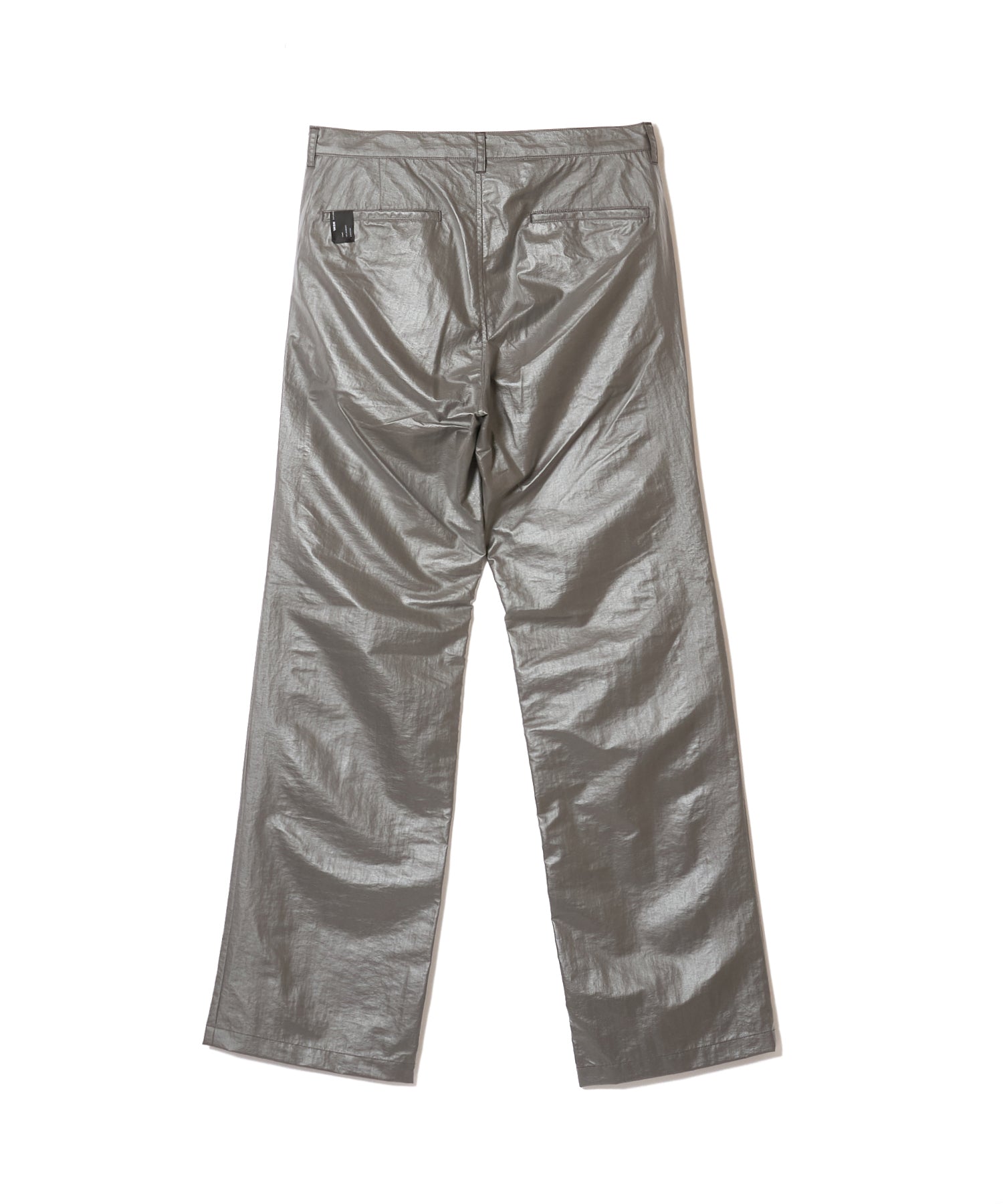 GLOSSY FLARE PANTS