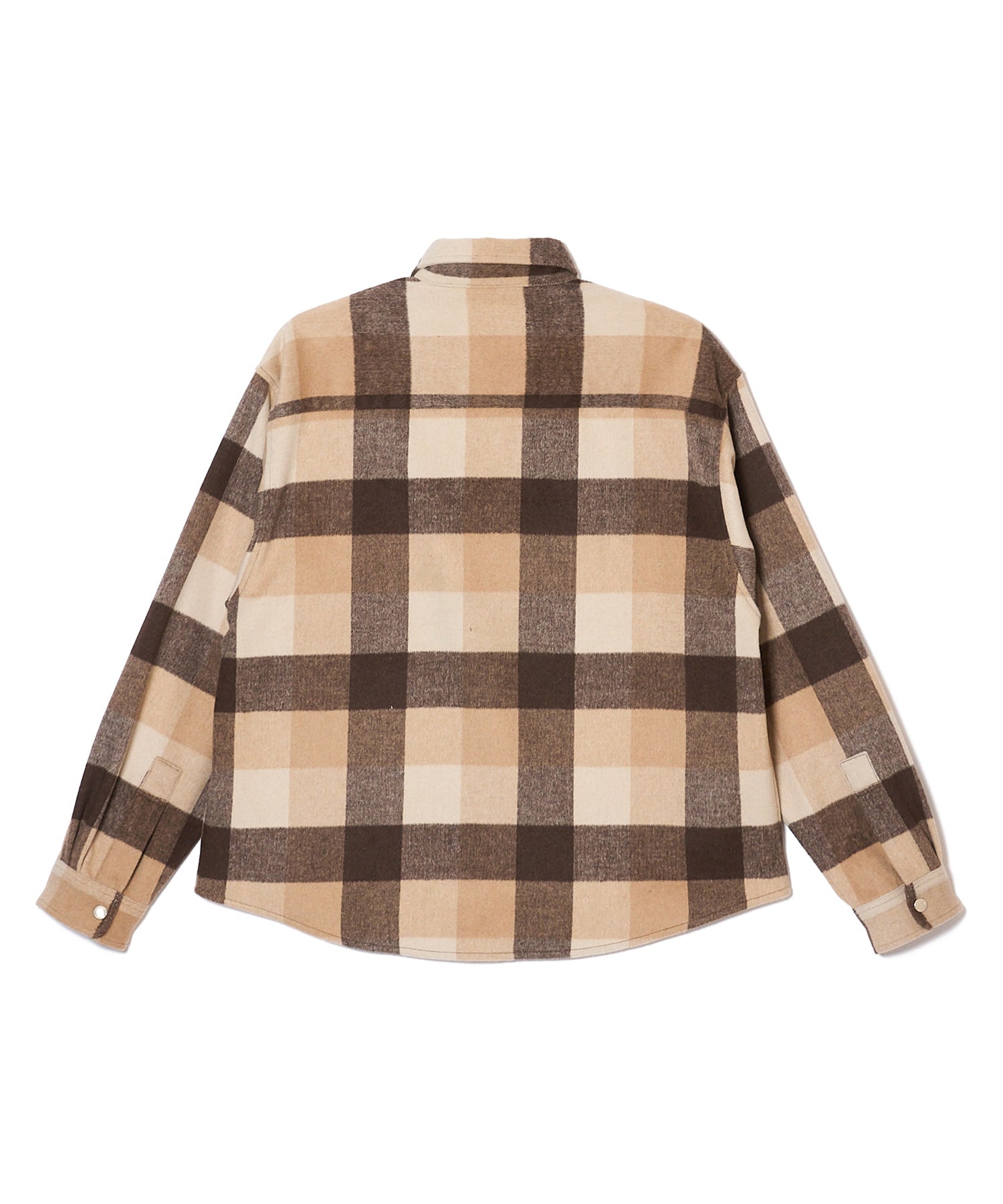 CHECK SNAP BUTTON SHIRT