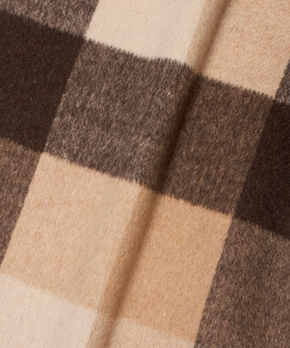 CHECK SNAP BUTTON SHIRT