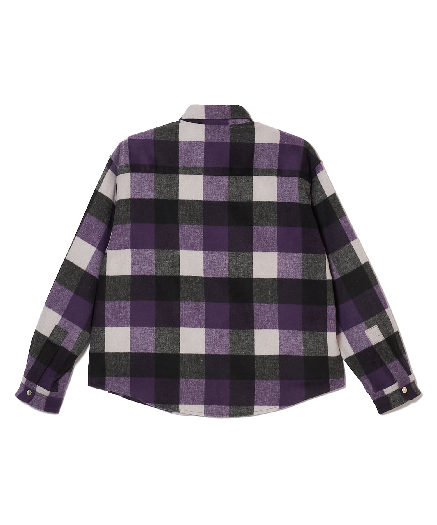 CHECK SNAP BUTTON SHIRT