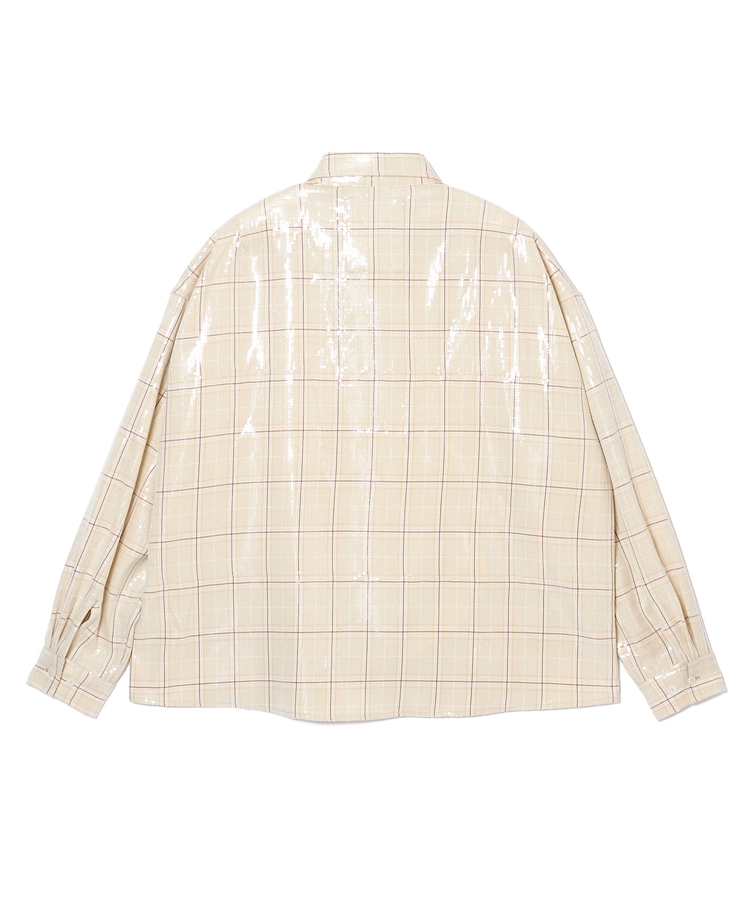 GLITTER WIDE CHECK SHIRT 1