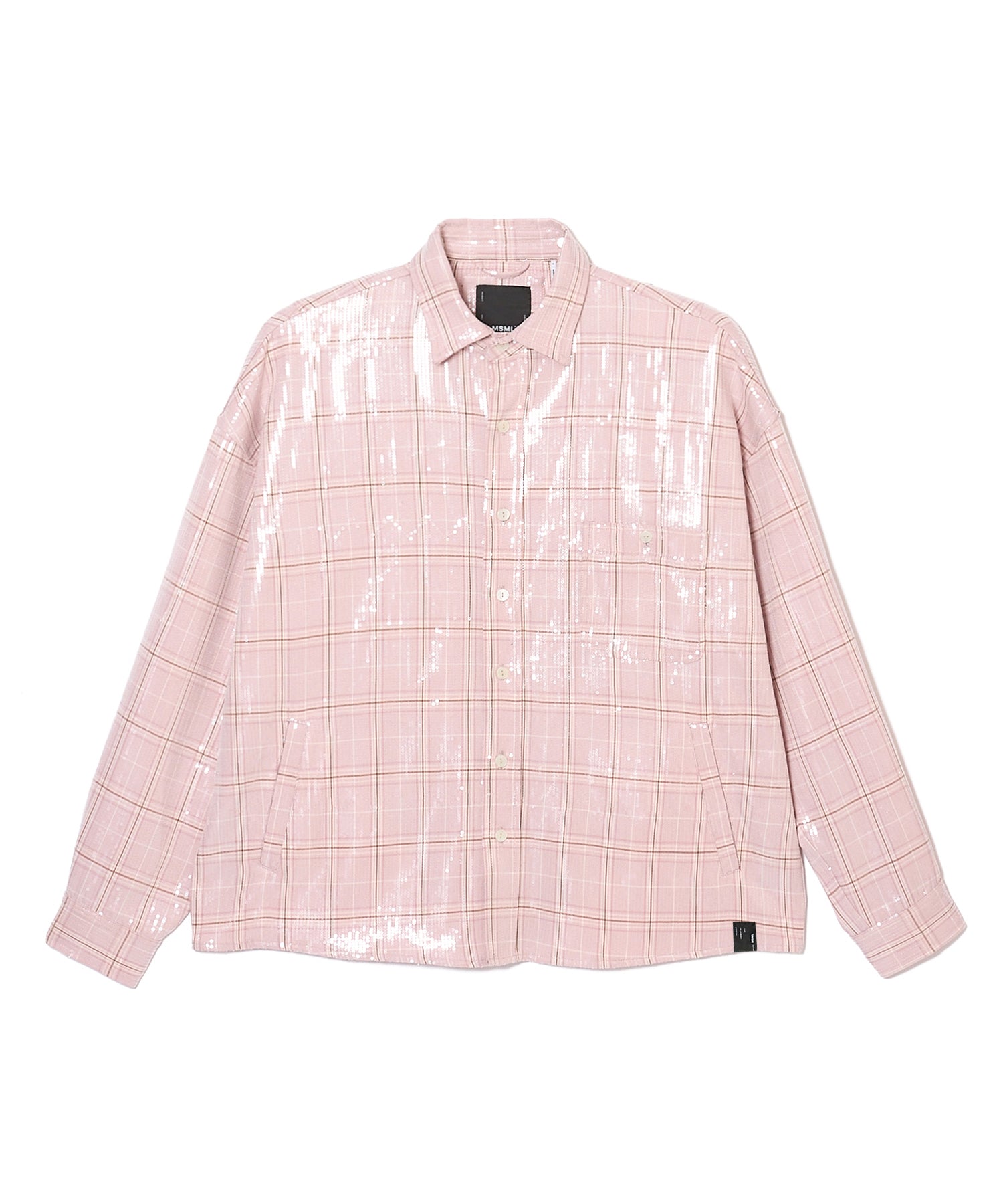GLITTER WIDE CHECK SHIRT 1