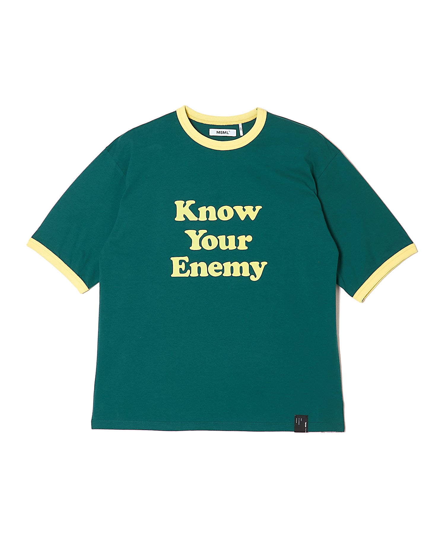 KNOW YOUR ENEMY RINGER T SHIRT