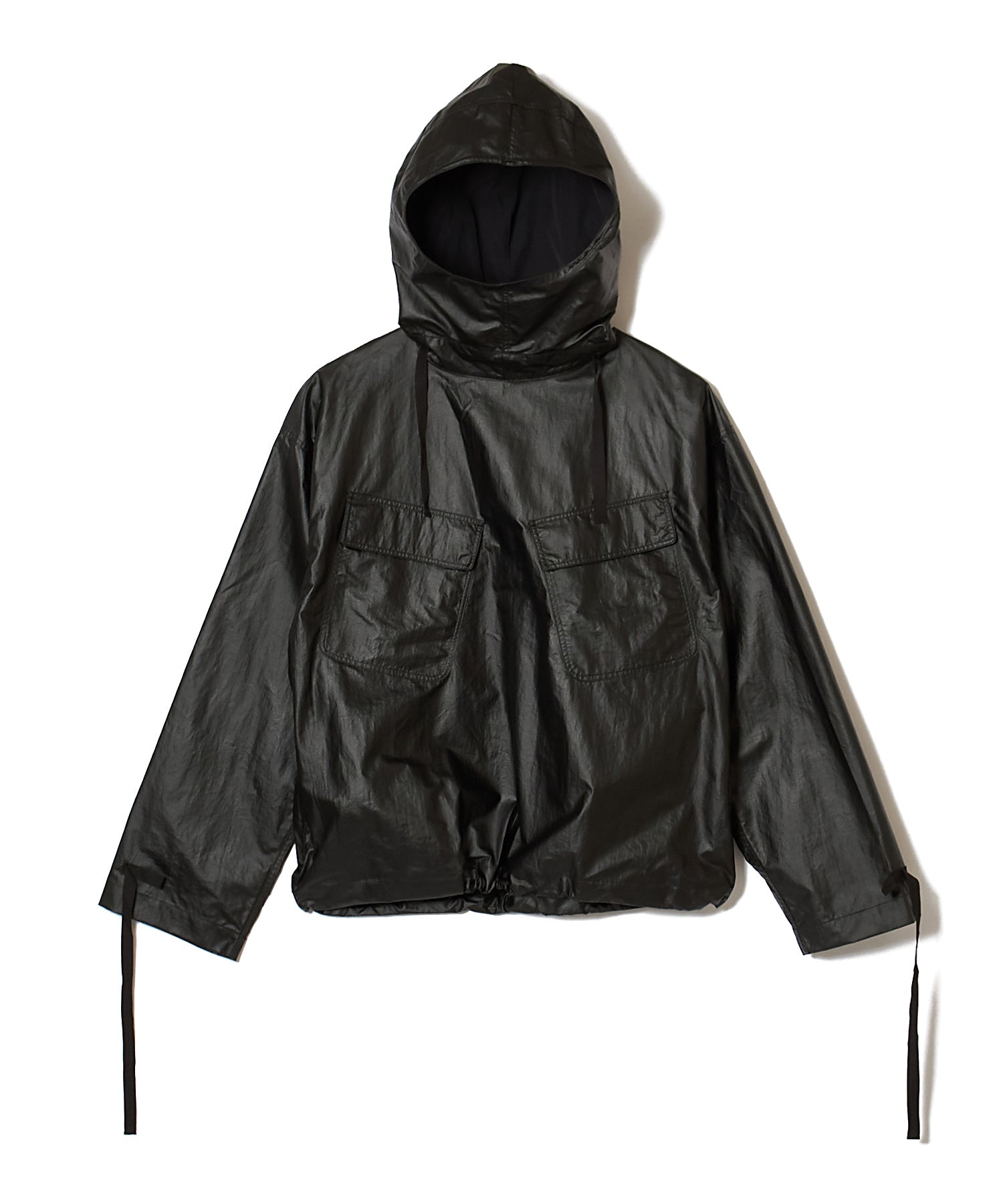 GLOSSY SALVAGE PARKA