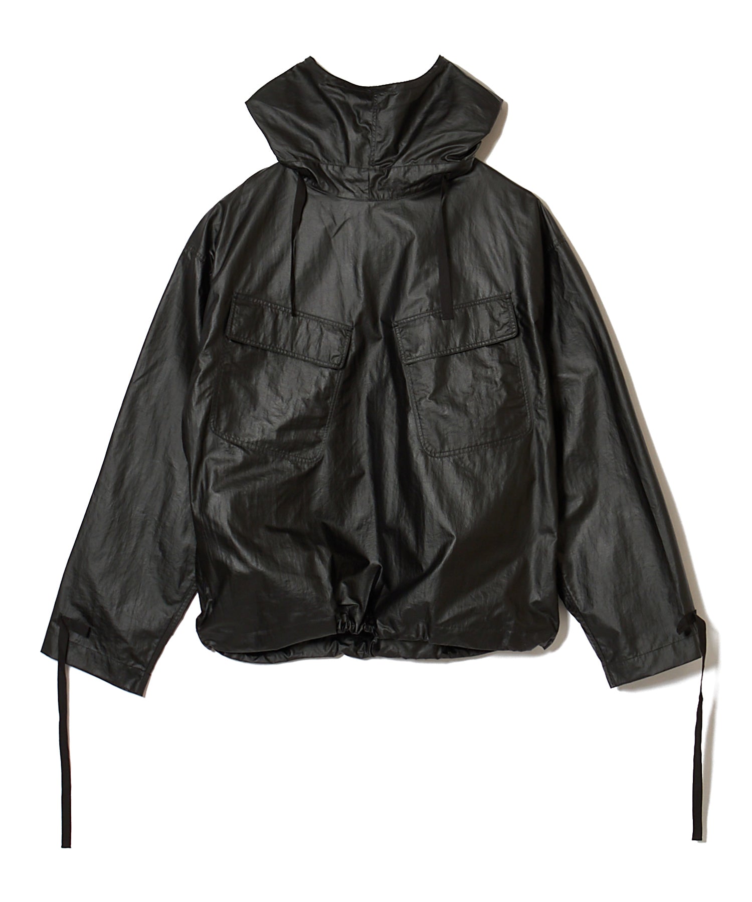 GLOSSY SALVAGE PARKA