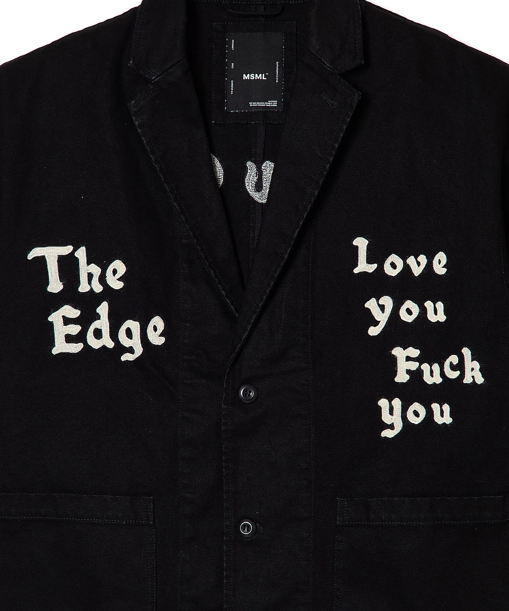 CANVAS 2B EMBROIDERY JACKET