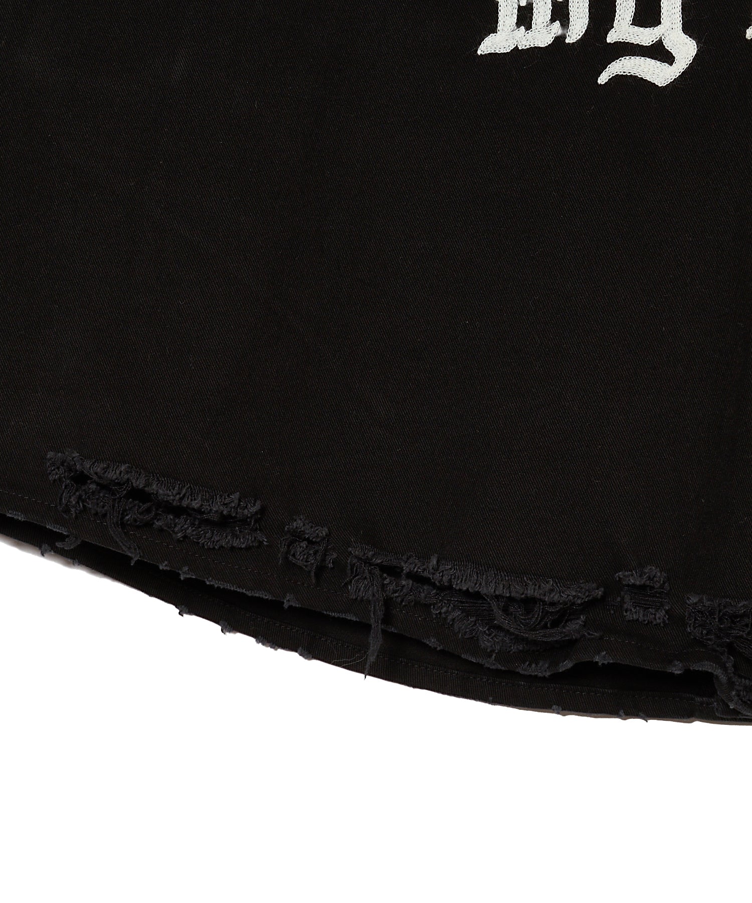 STRETCH TWILL EMBROIDERY DESTROY JACKET