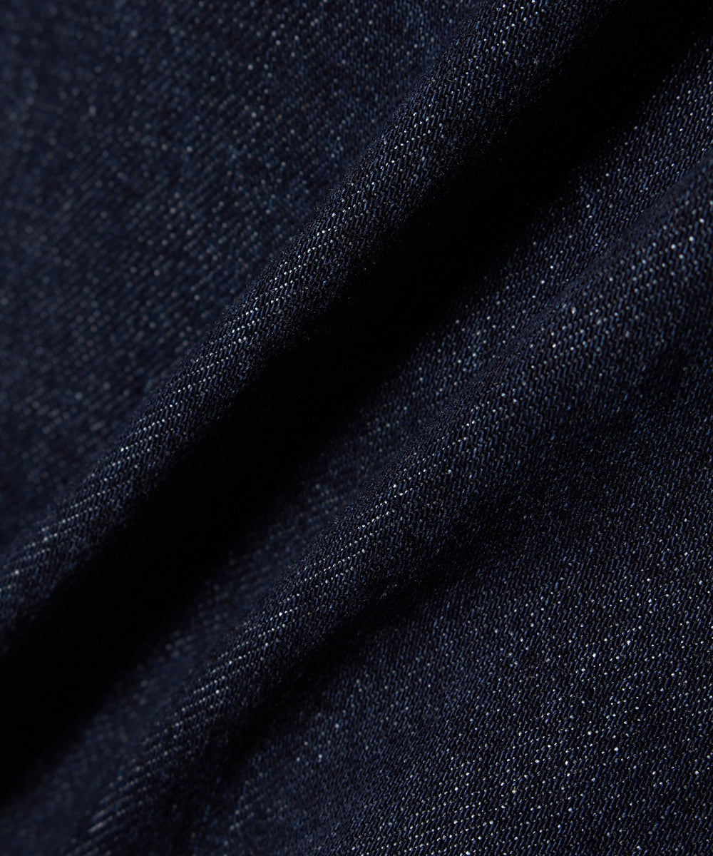 WIDE DENIM PANTS / ONE WASHED