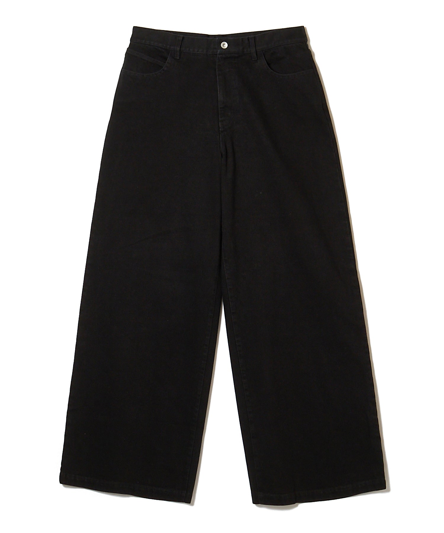WIDE DENIM PANTS / ONE WASHED