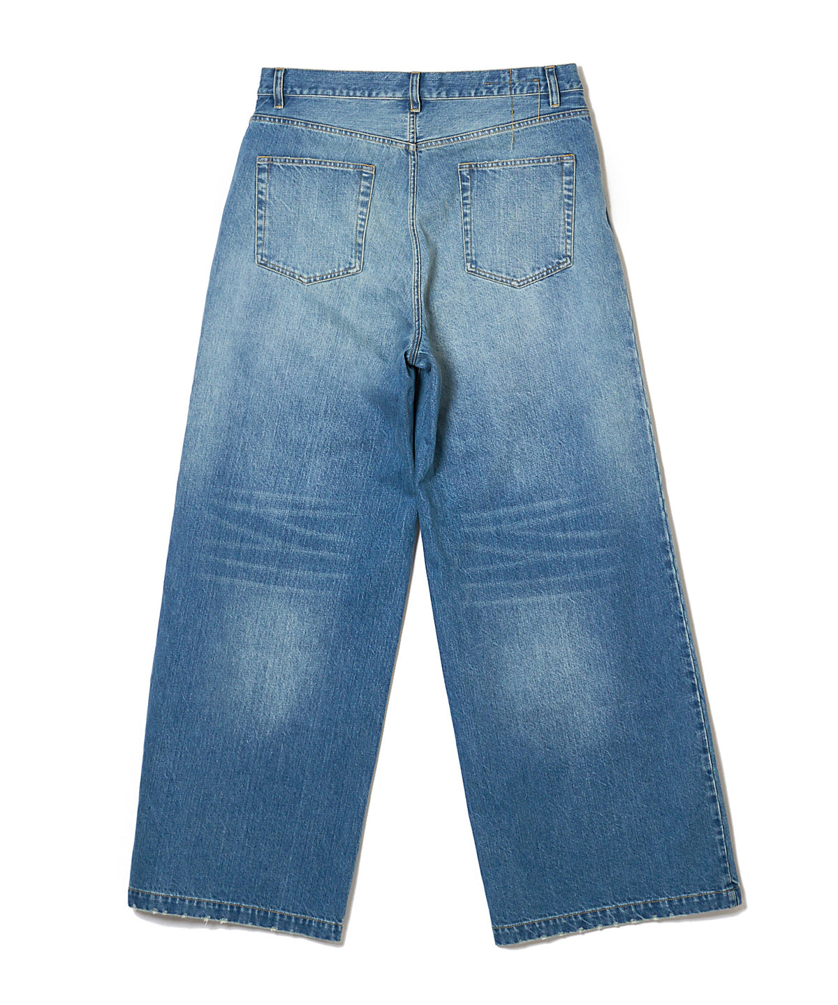 WIDE DENIM PANTS / VINTAGE WASHED