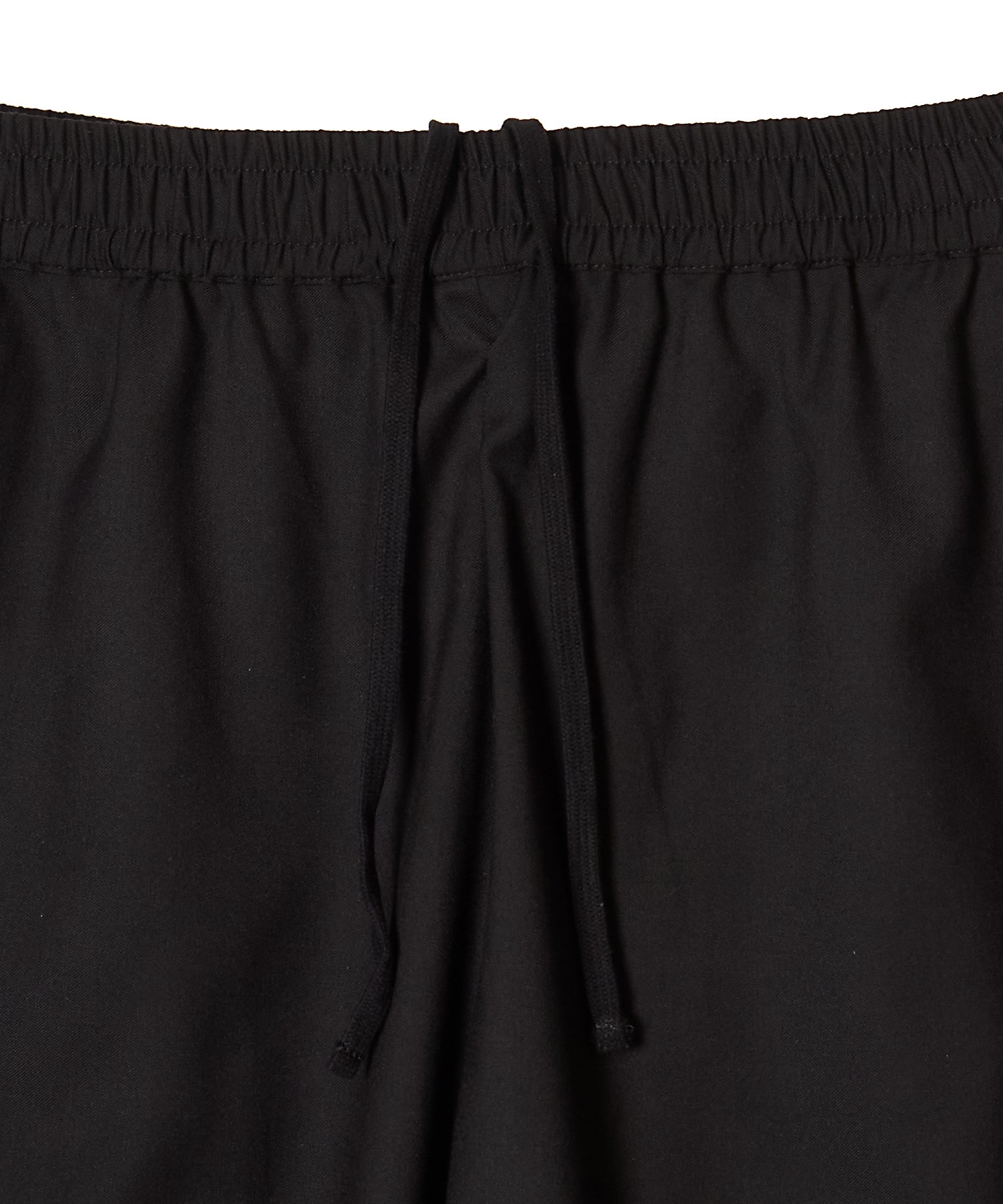 SUIT FABRIC EASY PANTS WITH ELASTIC HEM