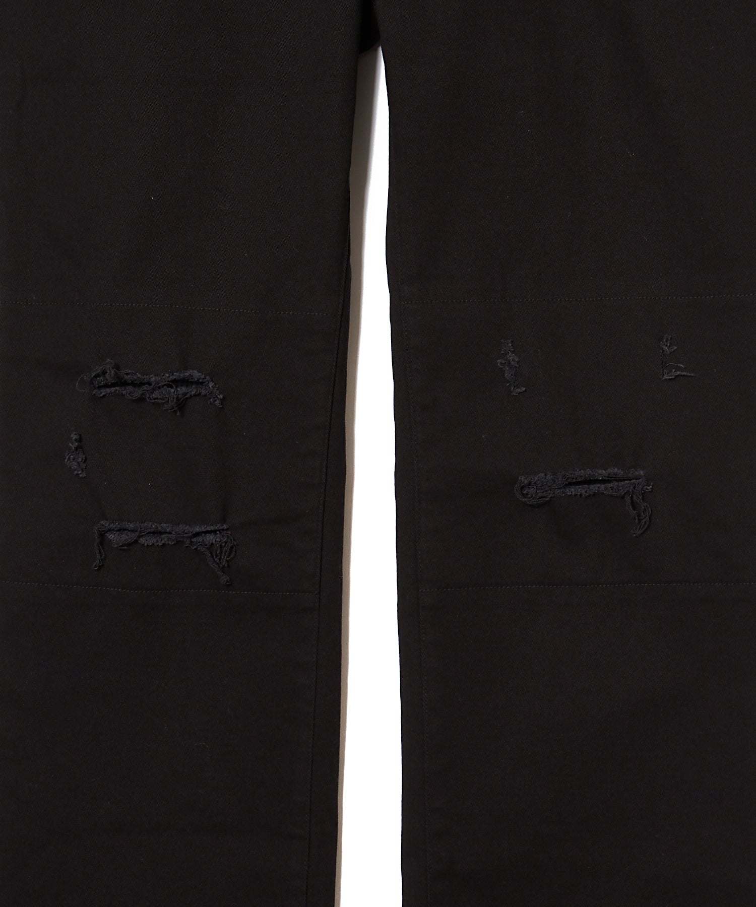 STRETCH TWILL DESTROY CROPPED PANTS