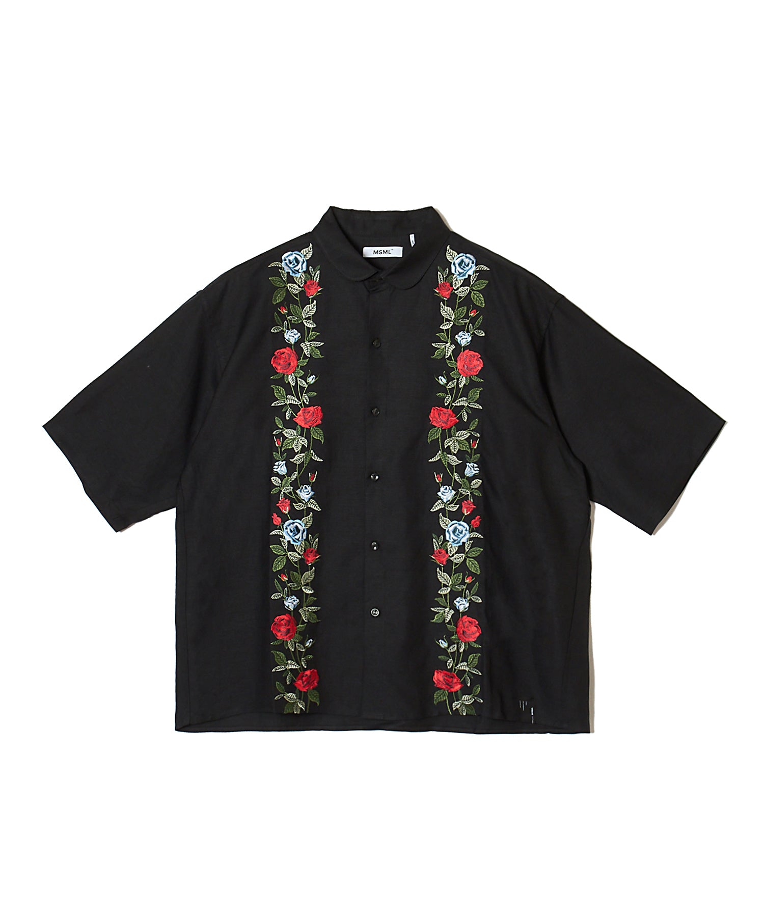 LINEN RAYON EMBROIDERY SHIRT