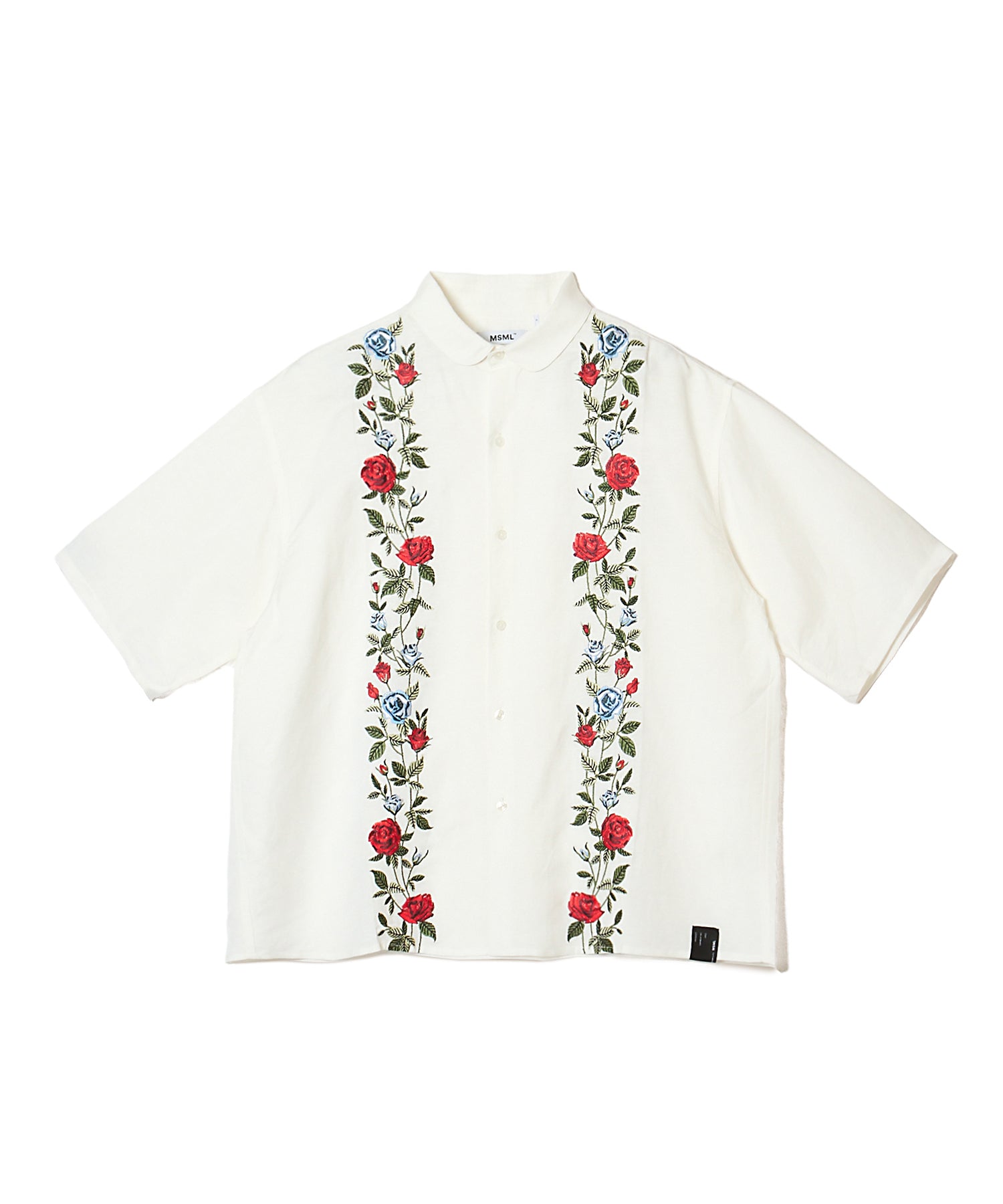 LINEN RAYON EMBROIDERY SHIRT