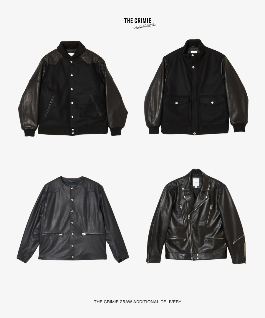 第3弾 追加発売 THE CRIMIE A/W 2025-2026 COLLECTION