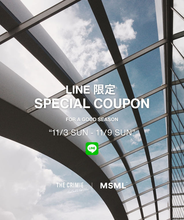 LINE限定 SPECIAL COUPON PRESENT