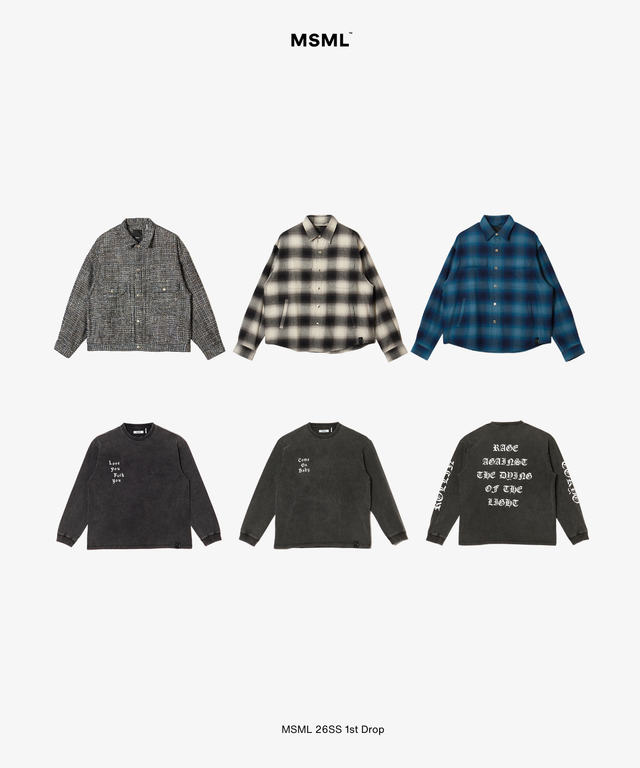 第1弾 MSML 2026 SS NEW COLLECTION