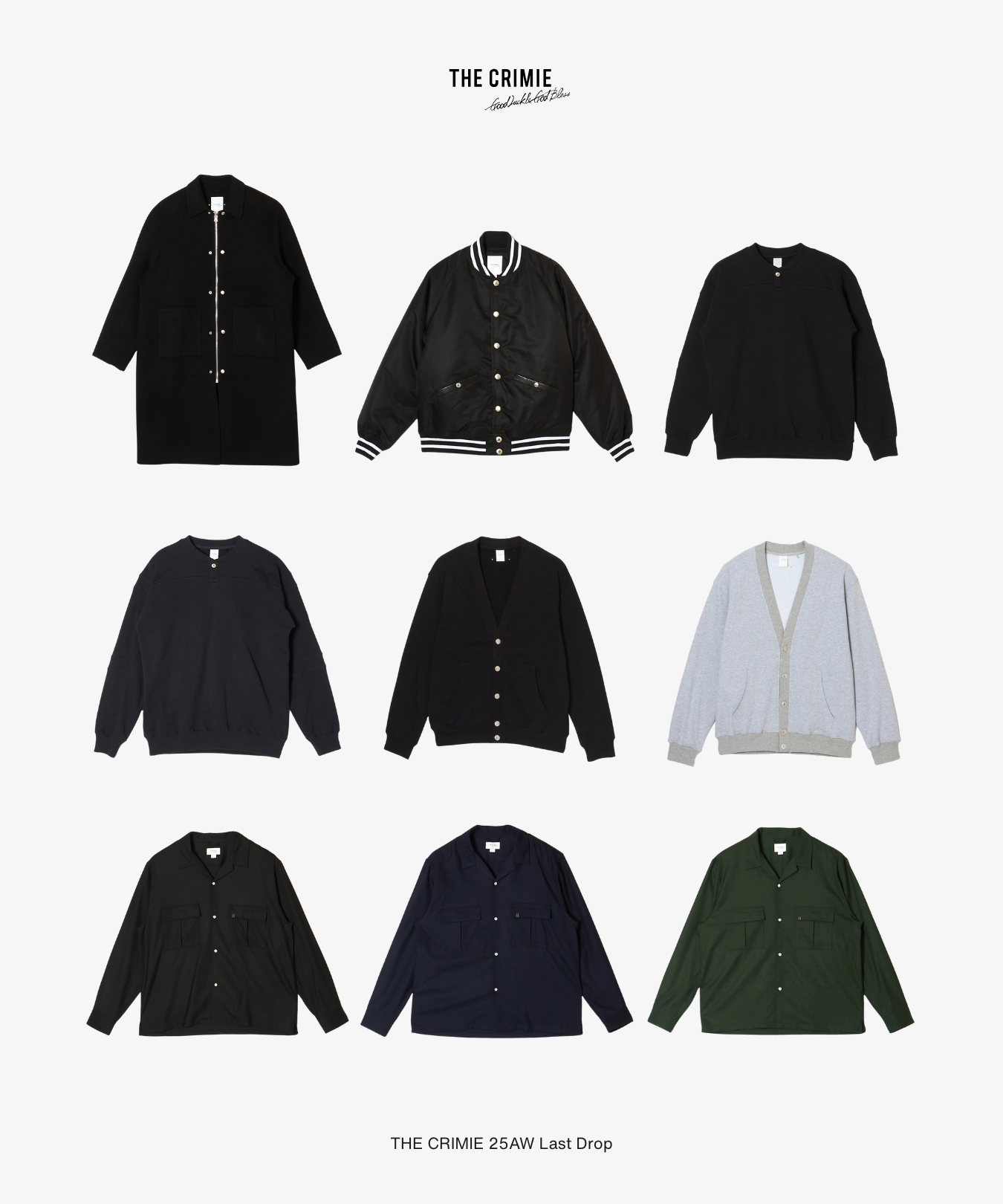 第10弾 発売開始 THE CRIMIE A/W 2025-2026 COLLECTION