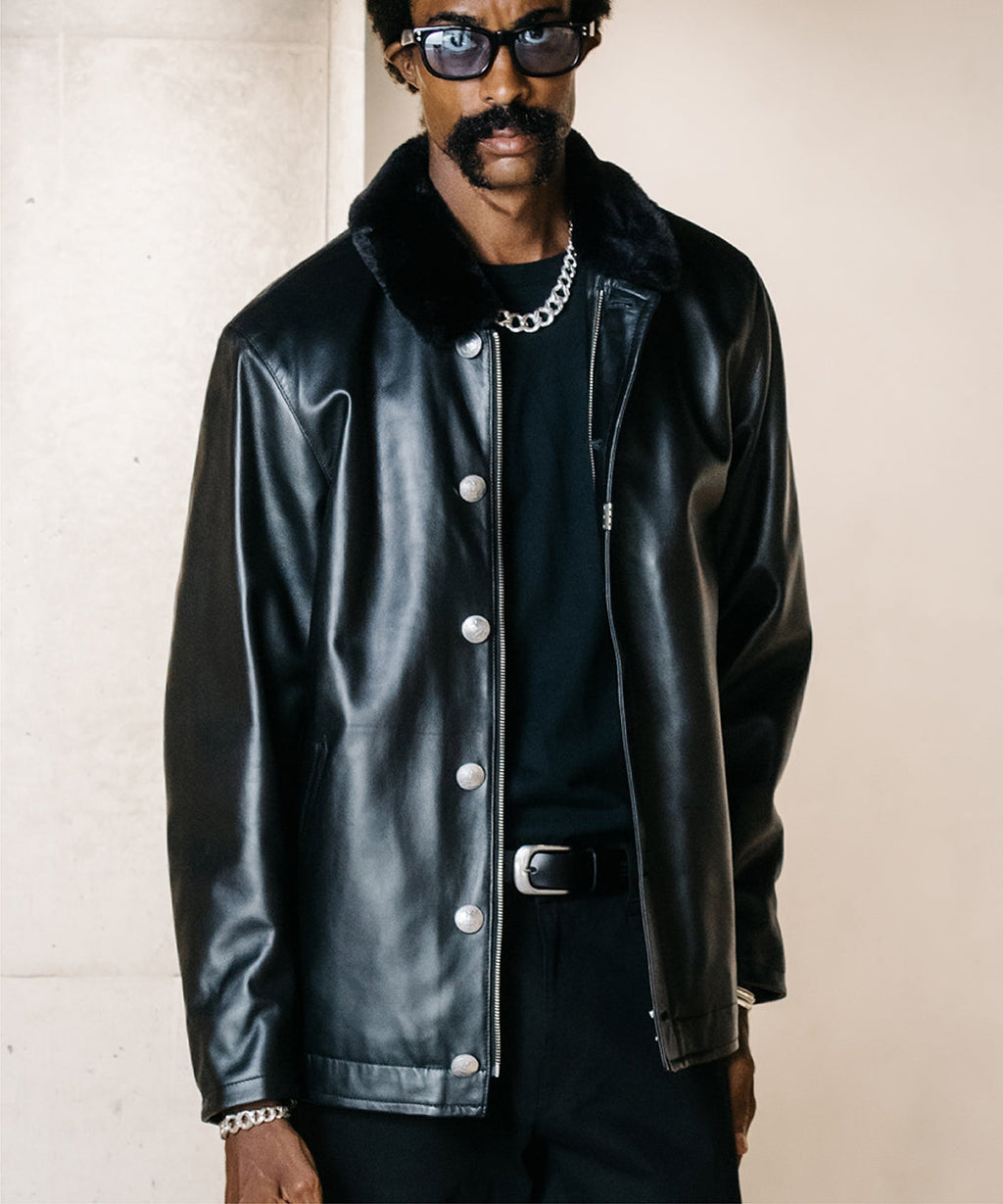 CONCHO JACKET：高級感に遊び心をプラス