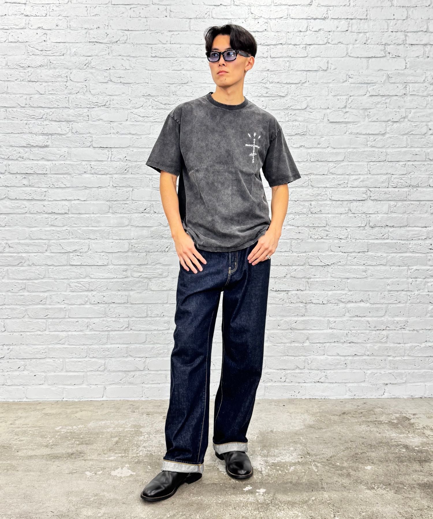 SELVEDGE DENIM PANTS/ONE WASHED